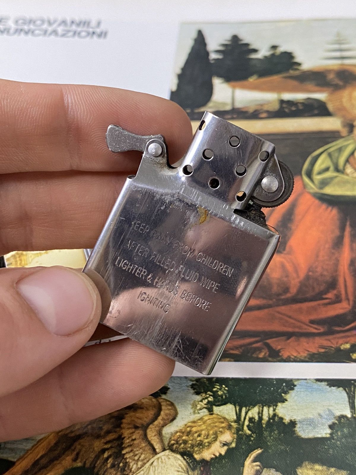 Jewelry Lighter with Cathedral Motif. Vintage. Size ONE SIZE - 9 Thumbnail