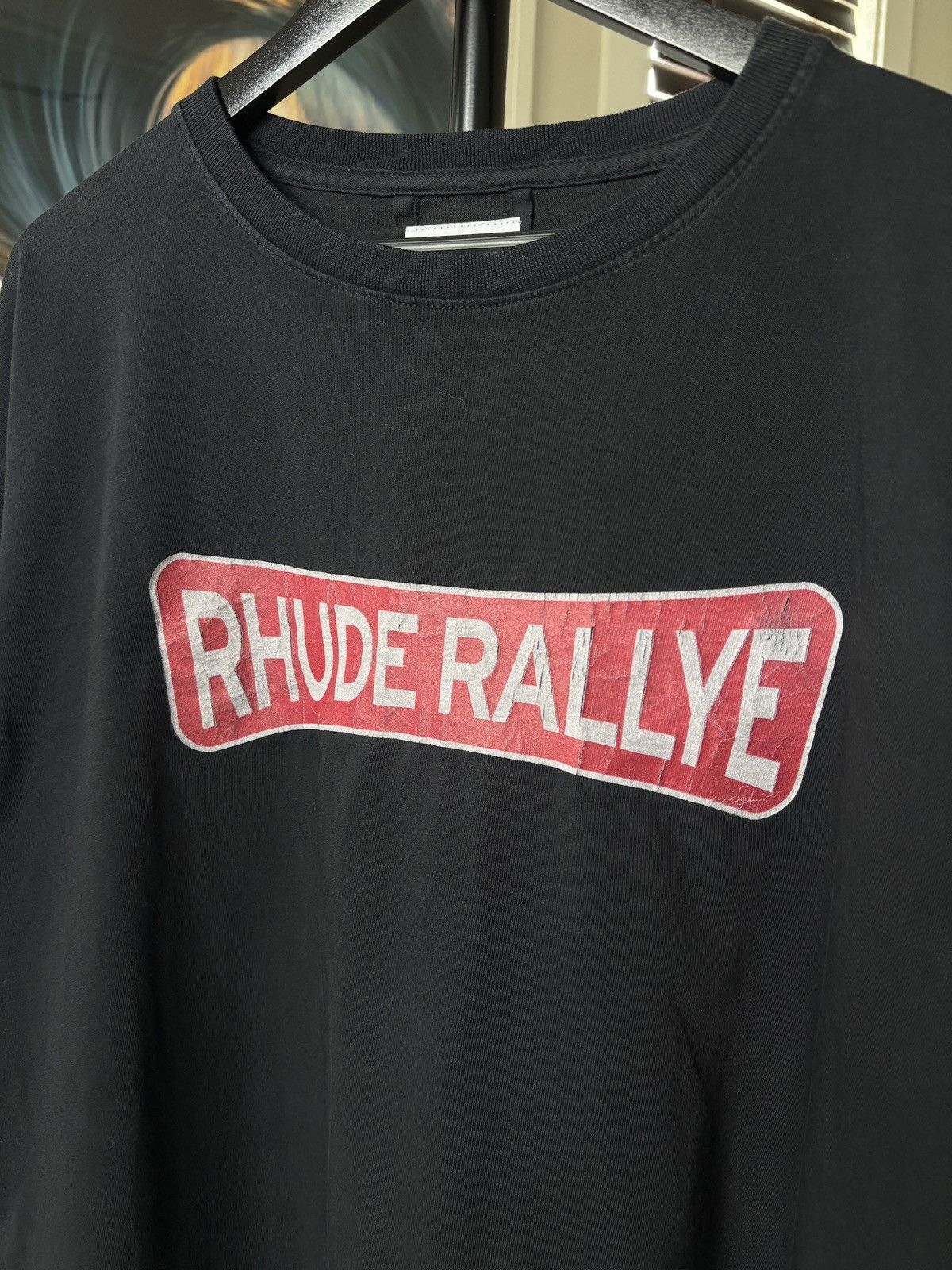 Rhude RHUDE | RALLYE CAR LOGO TEE Size US L / EU 52-54 / 3 - 3 Thumbnail