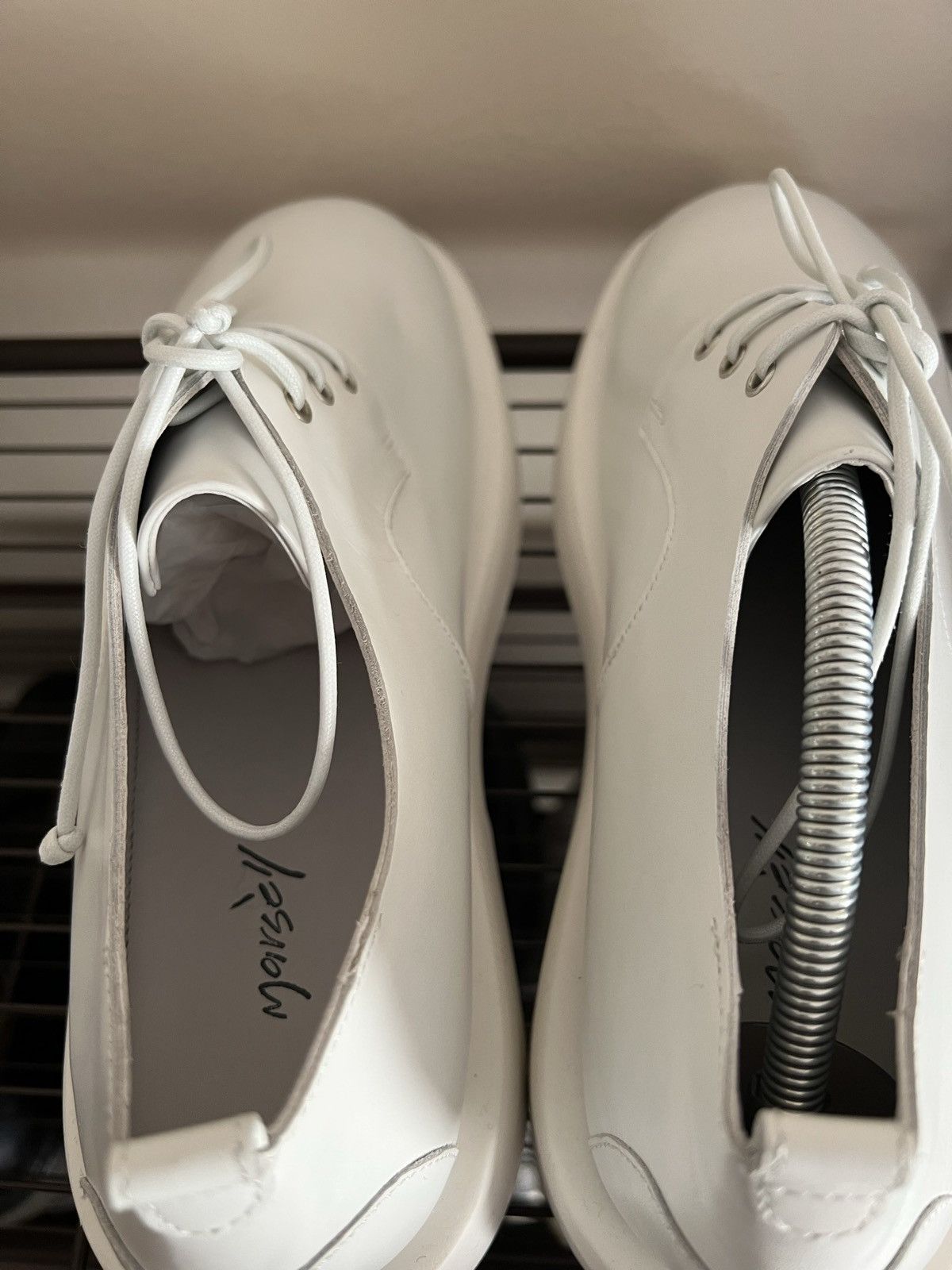 Marsell MARSELL White Gomme Gommello Derbys Size US 9.5 / EU 42-43 - 3 Thumbnail