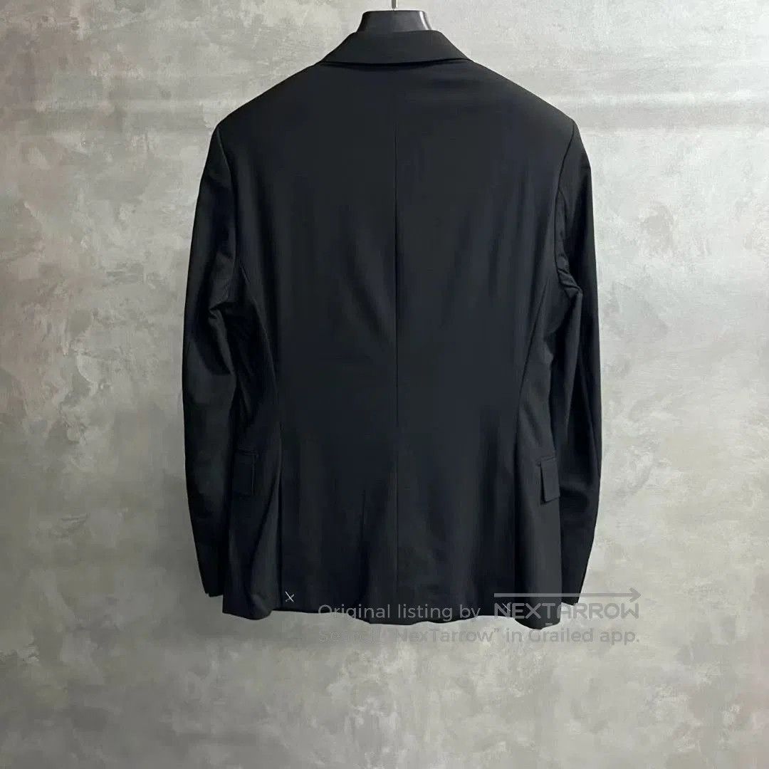 Saint Laurent Paris black casual logo blazer jacket new. Size US M / EU 48-50 / 2 - 2 Thumbnail