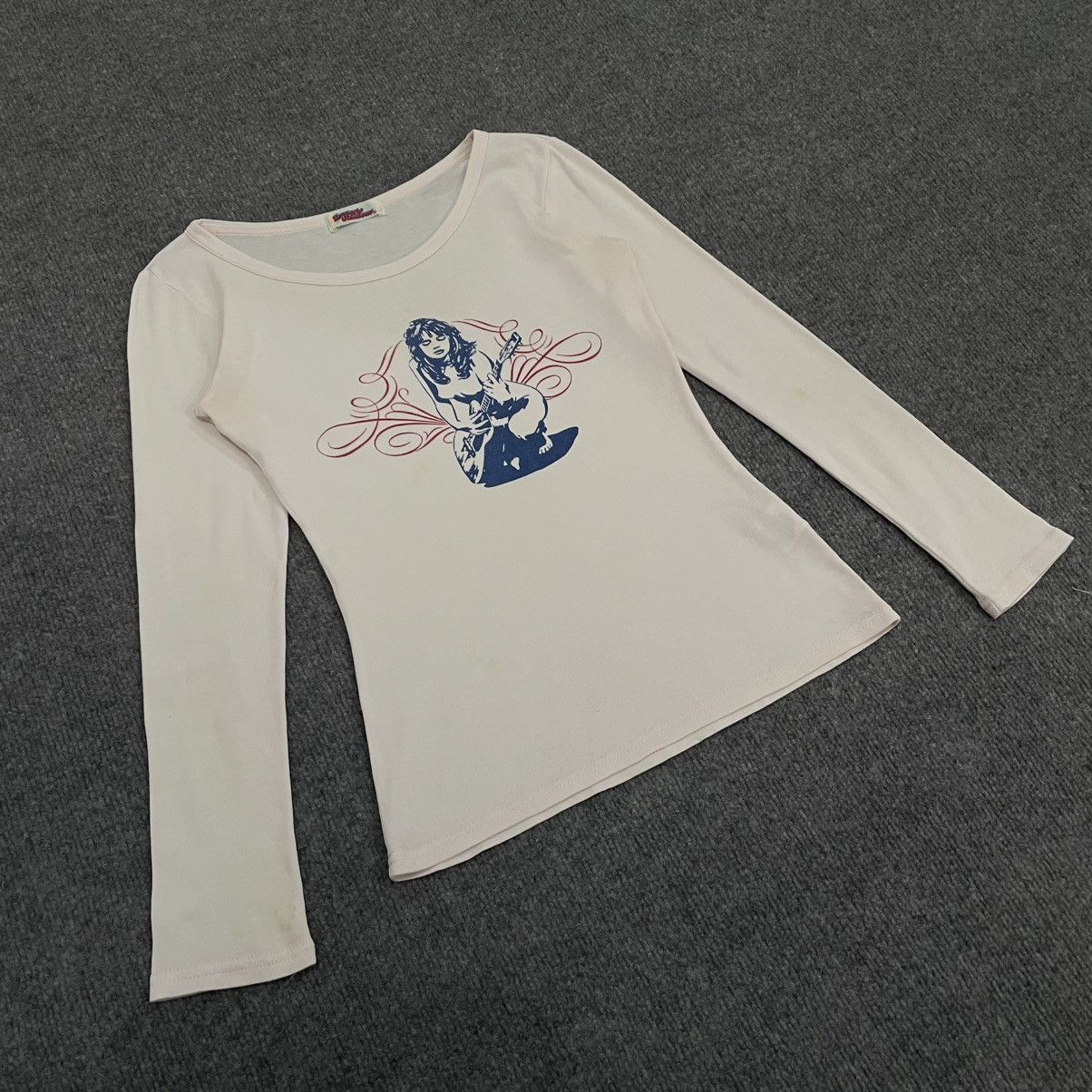 Hysteric Glamour Hysteric Glamour Sexy Girl Long Sleeve Shirt Y2K style Size S / US 4 / IT 40 - 2 Thumbnail