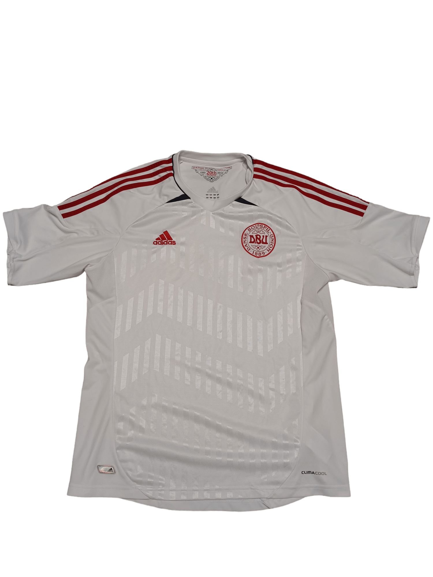 Adidas BLOKECORE VINTAGE 2011 DANEMARK NATIONAL TEAM JERSEY Size US L / EU 52-54 / 3 - 1 Thumbnail