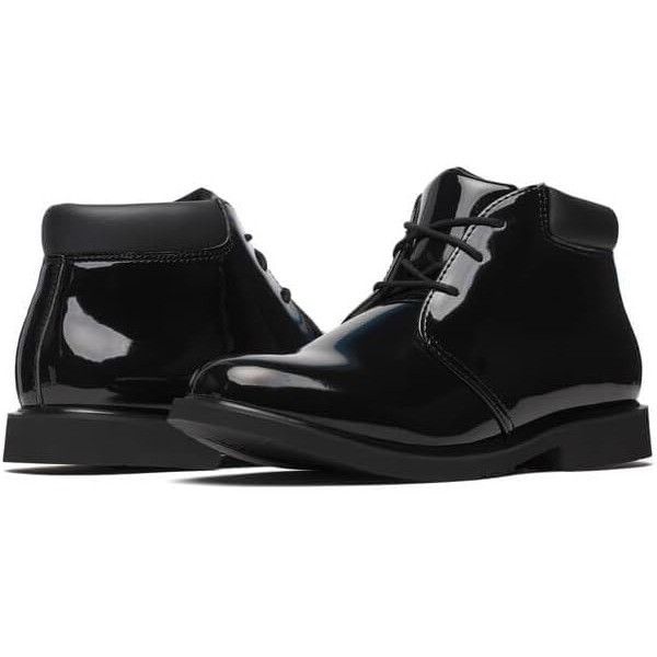 Thorogood Thorogood Sz. 13M Mens Black Patent Leather Dress Ankle Boo Size US 13 / EU 46 - 3 Thumbnail