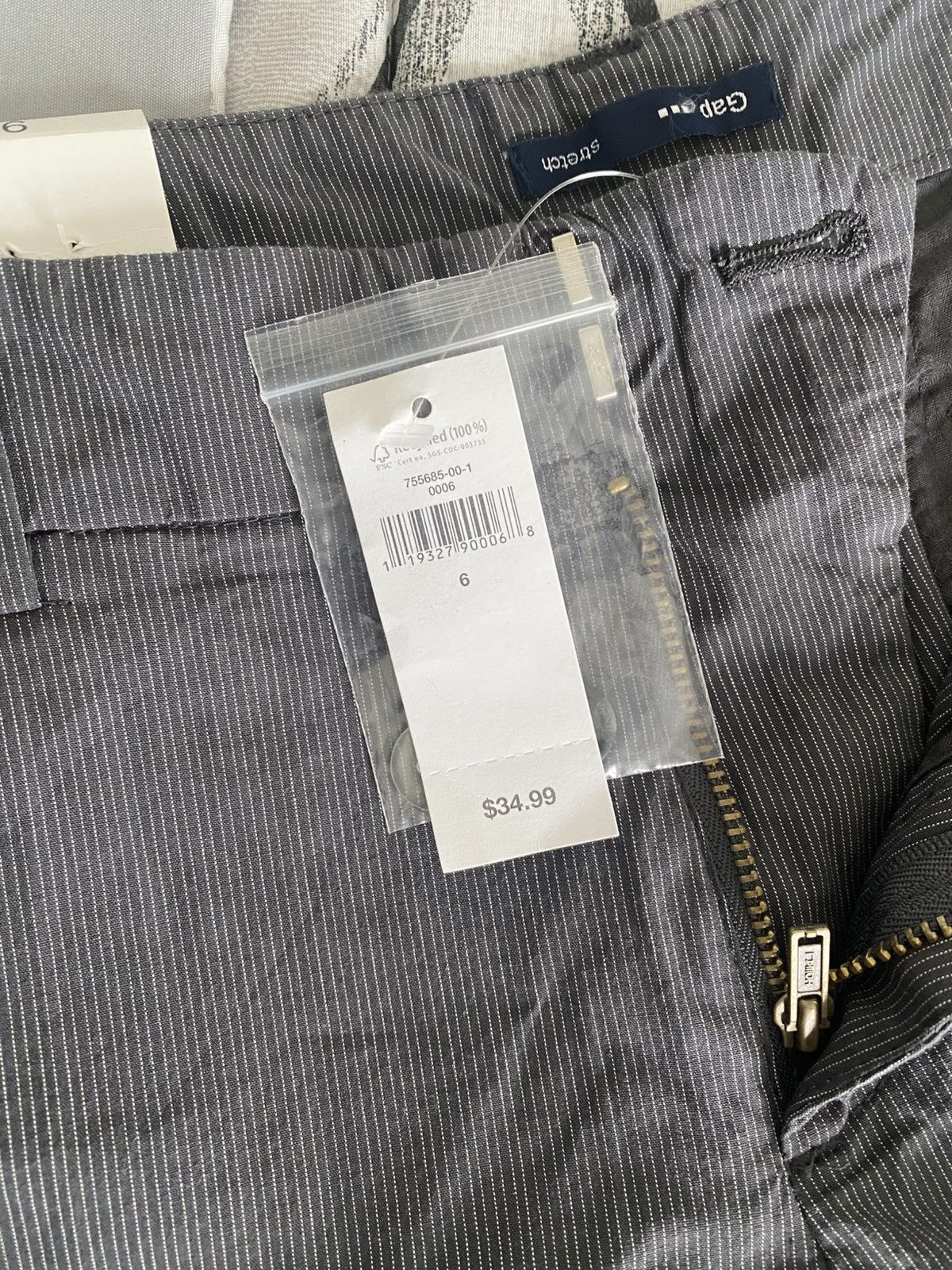 Gap Gap Trouser Bermuda Shorts Womens cotton Size 6 NWT Size 28" / US 6 / IT 42 - 7 Thumbnail