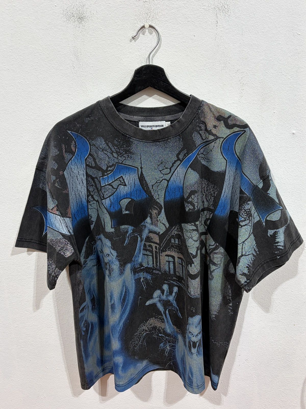 Vale Vale Forever Horror Distressed Tee Size US XL / EU 56 / 4 - 1 Thumbnail