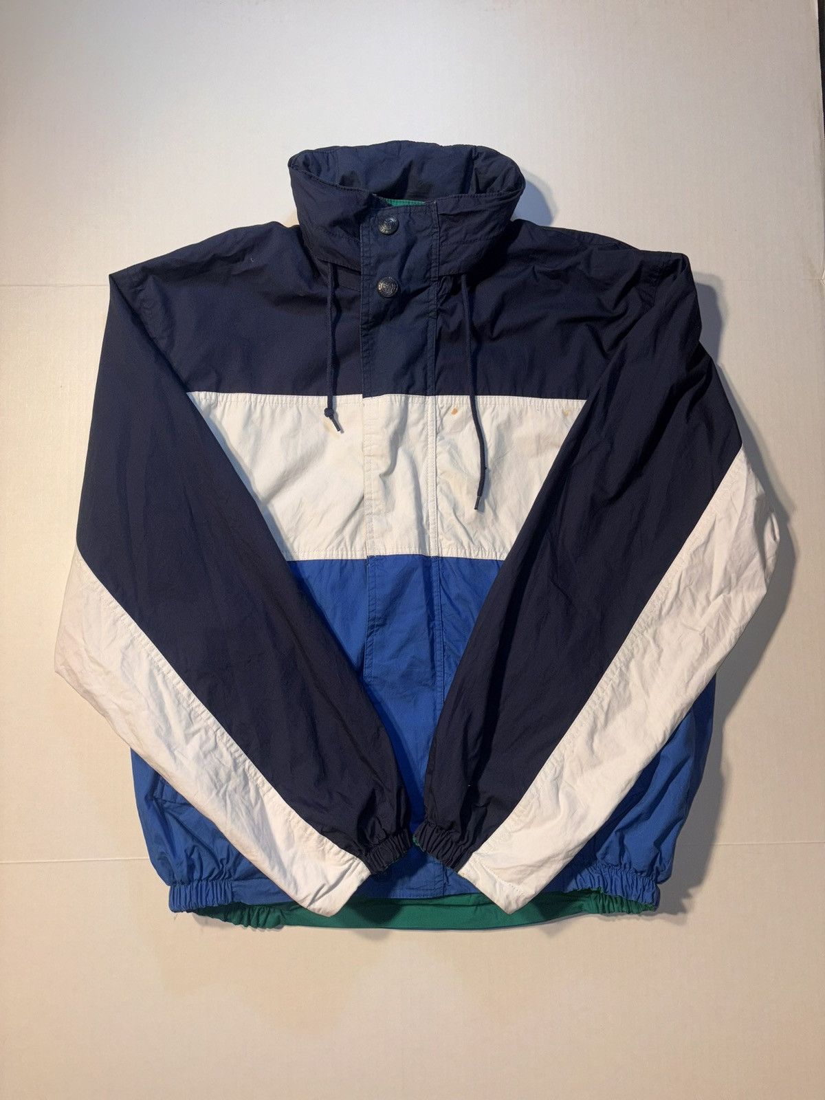 Vintage Vtg True Breed Reversible 90’s Windbreaker Parka Jacket Size US L / EU 52-54 / 3 - 1 Thumbnail
