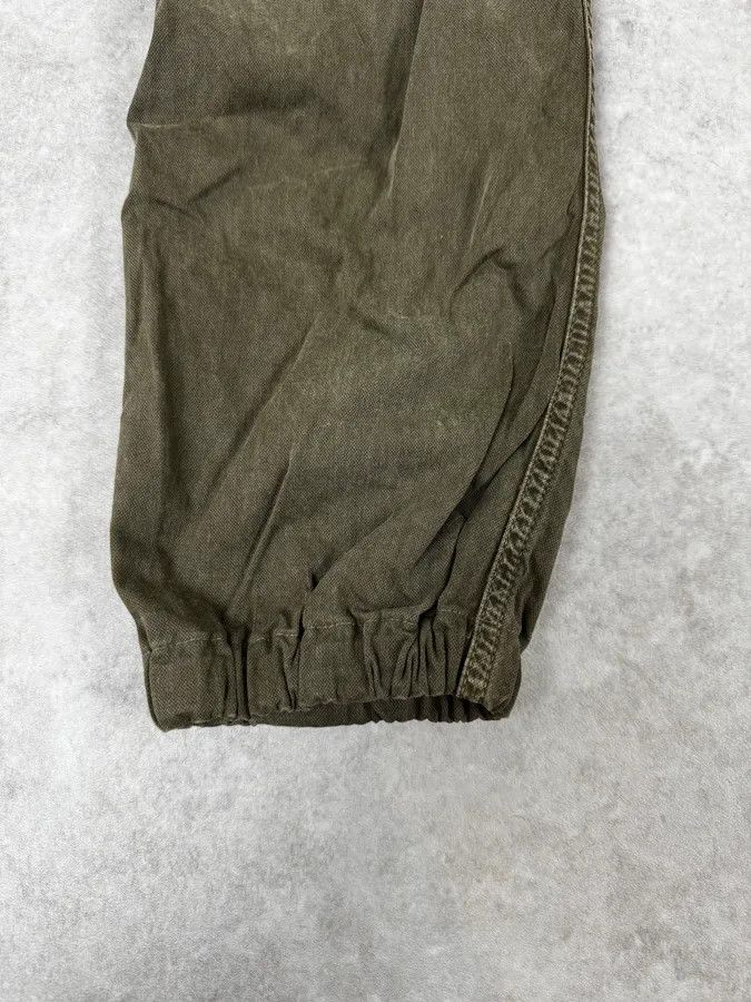 Dolce & Gabbana AW2004 Dolce & Gabbana Olive Green Multi Pockets Cargo Pants Size US 32 / EU 48 - 10 Thumbnail