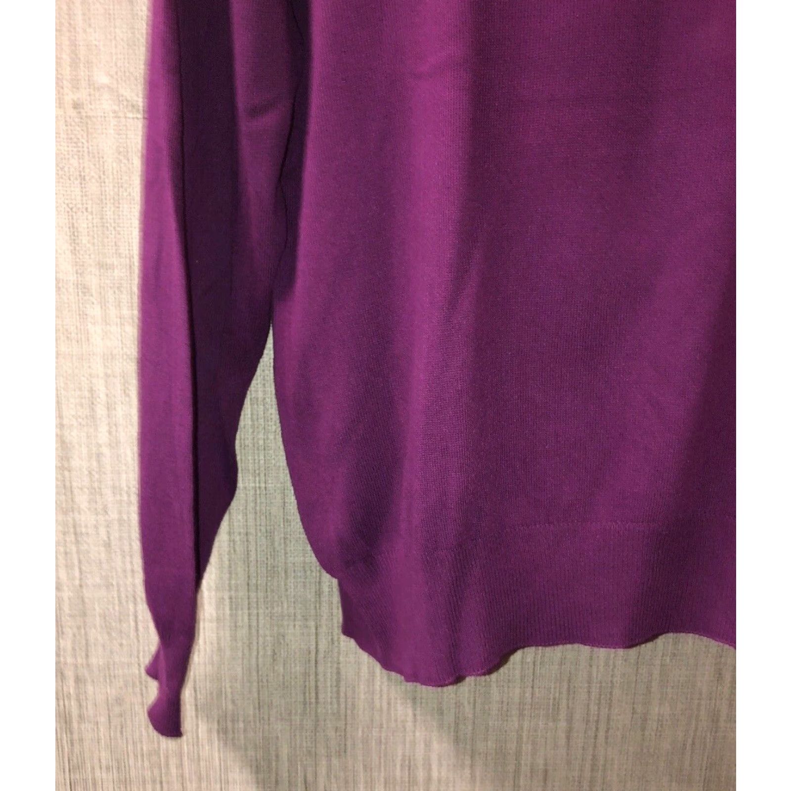 Vintage VINTAGE Mondo Di Marco Italian Made Purple Rayon Crewneck Sweater Adult Large Mens Size US L / EU 52-54 / 3 - 3 Thumbnail