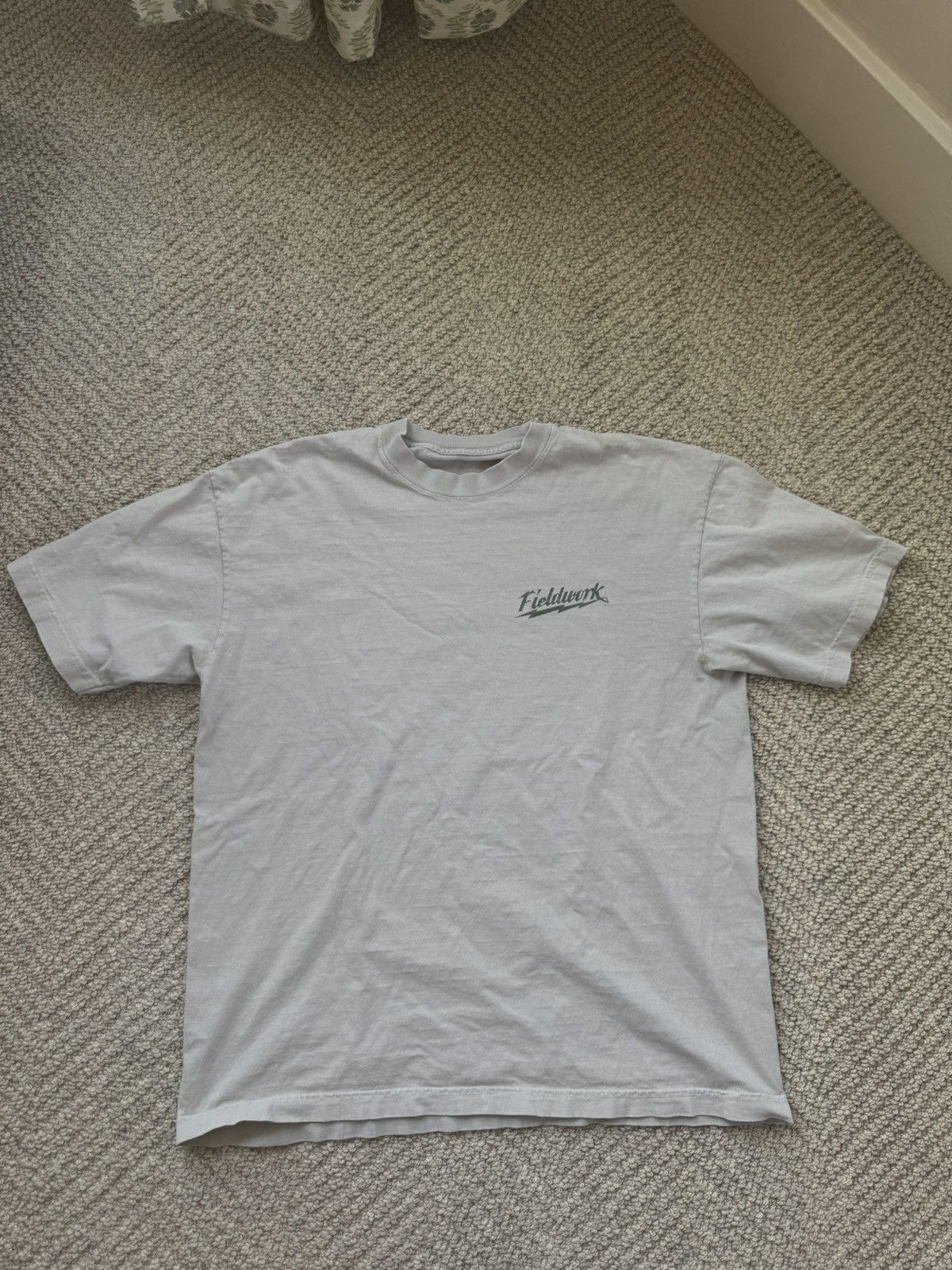 Vintage Fieldwork Workwear Tee Size US L / EU 52-54 / 3 - 1 Thumbnail