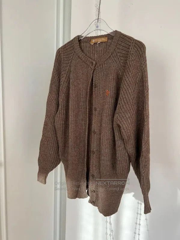 Dior Dior Khaki Women's Cardigan Sweater . Size M / US 6-8 / IT 42-44 - 8 Thumbnail