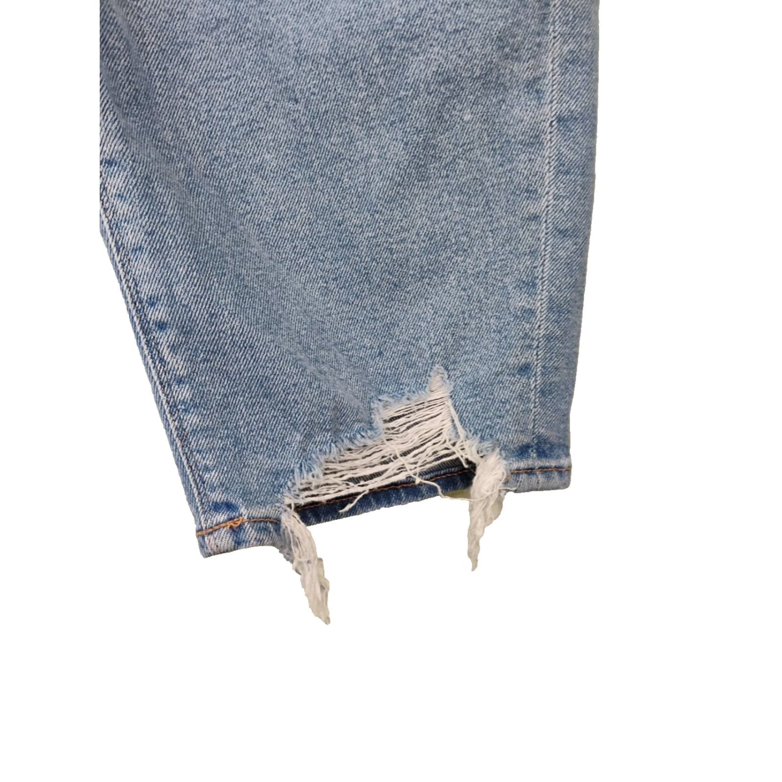 American Eagle Outfitters American Eagle Outfitters Jeans Distressed Stretch Mom 20 Long 40x31 Blue Womens Plus Size 42" / US 20 - 3 Thumbnail
