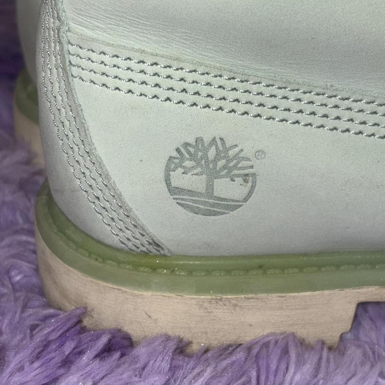 Timberland VTG Timberland mint light blue sky blue boots Size US 6.5 / IT 36.5 - 3 Thumbnail
