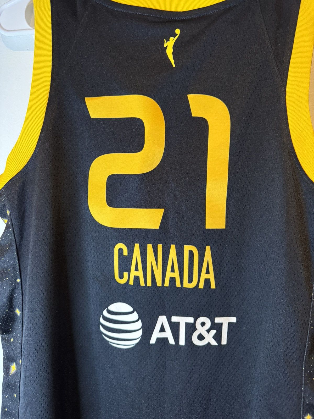 Nike Mens Medium Nike Los Angeles Sparks Black WNBA Rebel Jersey Size US M / EU 48-50 / 2 - 5 Thumbnail