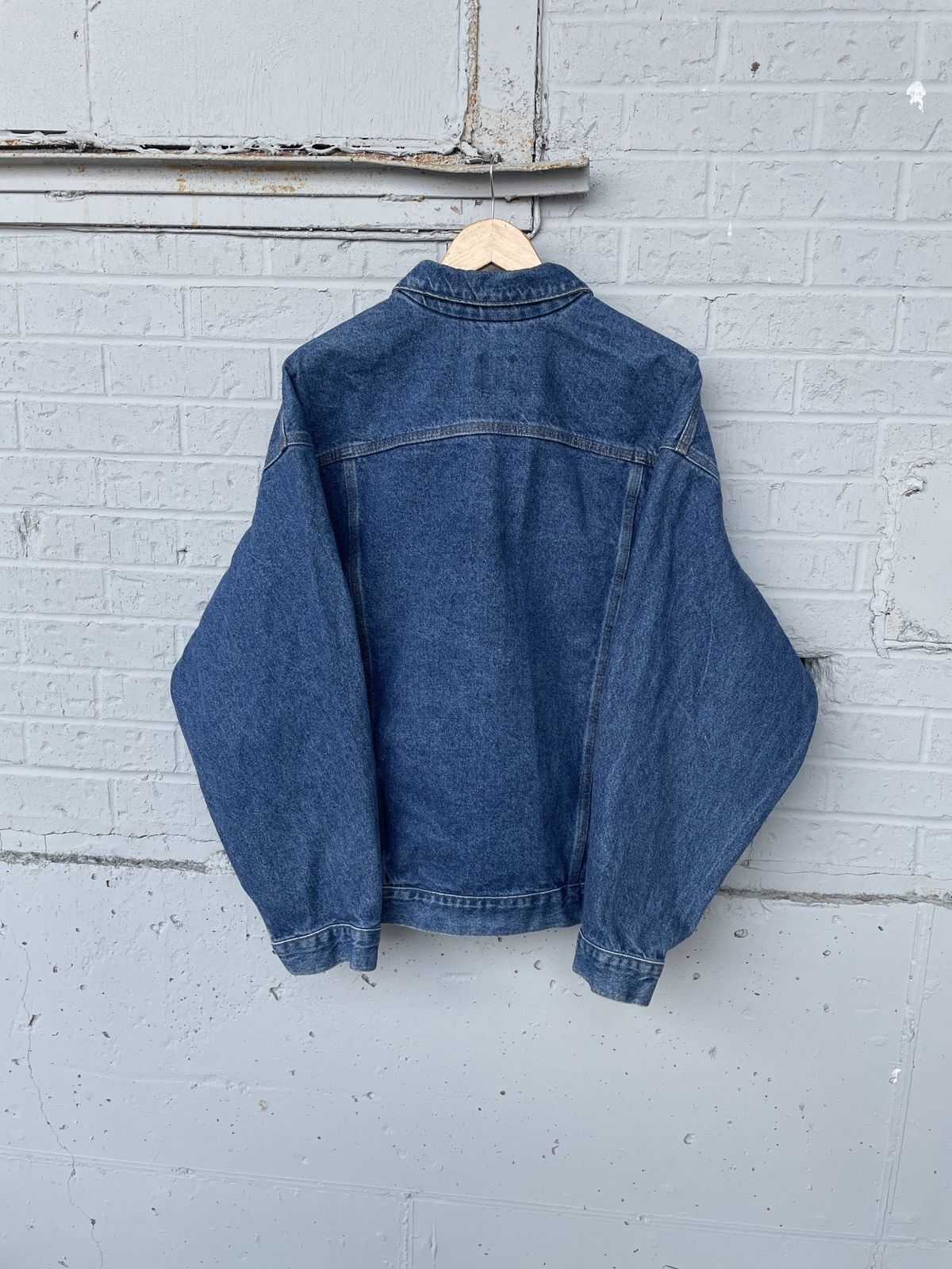 Carhartt VTG Carhartt Denim Trucker Jacket Size US XL / EU 56 / 4 - 3 Thumbnail