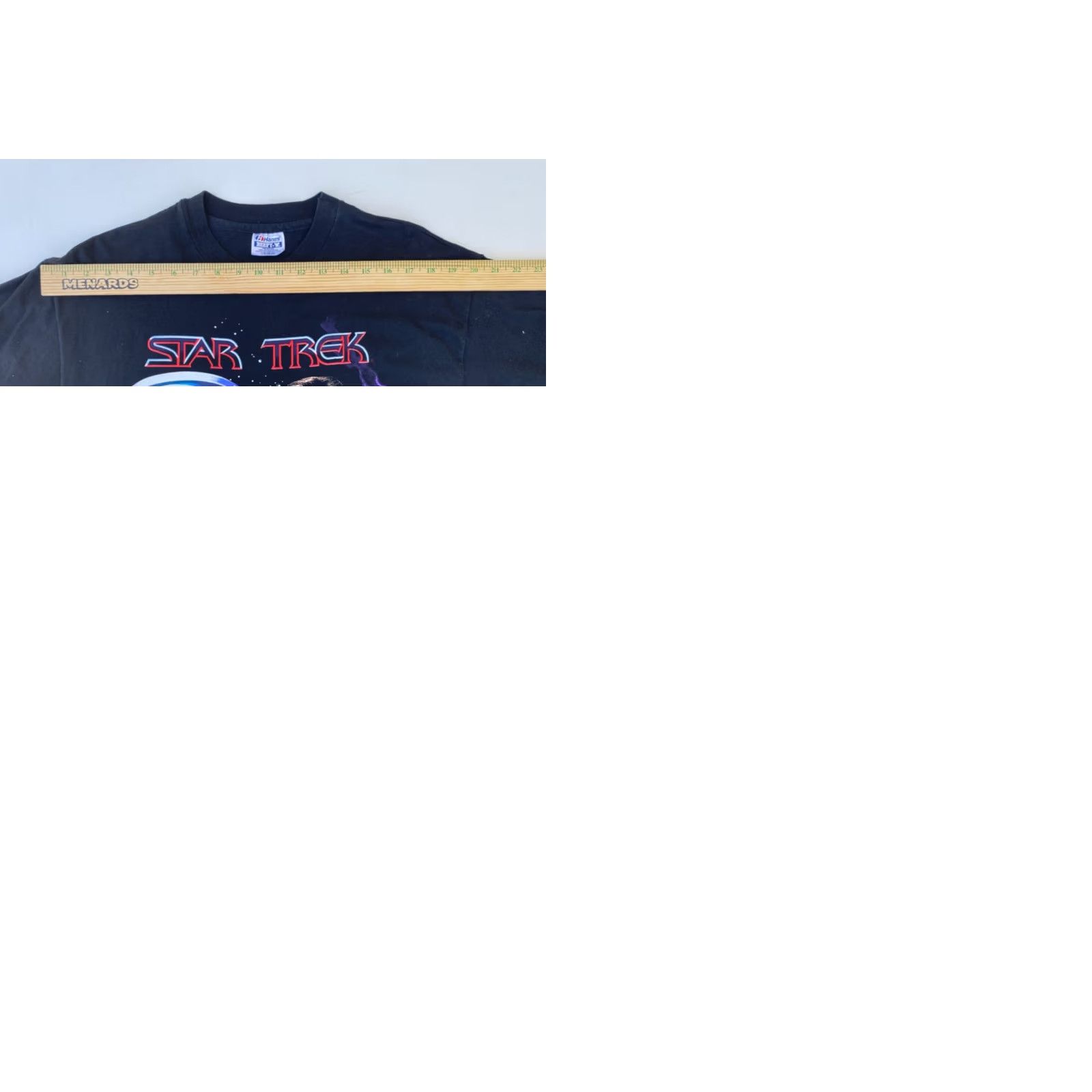Hanes Vintage 1991 Star Trek Adventure T-Shirt Double-Sided Made in USA Sz L Size US L / EU 52-54 / 3 - 9 Thumbnail
