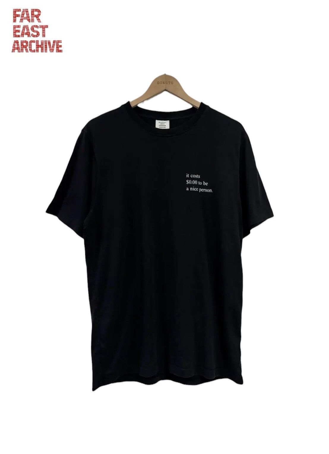 Vetements Vetements 20AW Nice Person T-Shirt Size US L / EU 52-54 / 3 - 1 Thumbnail
