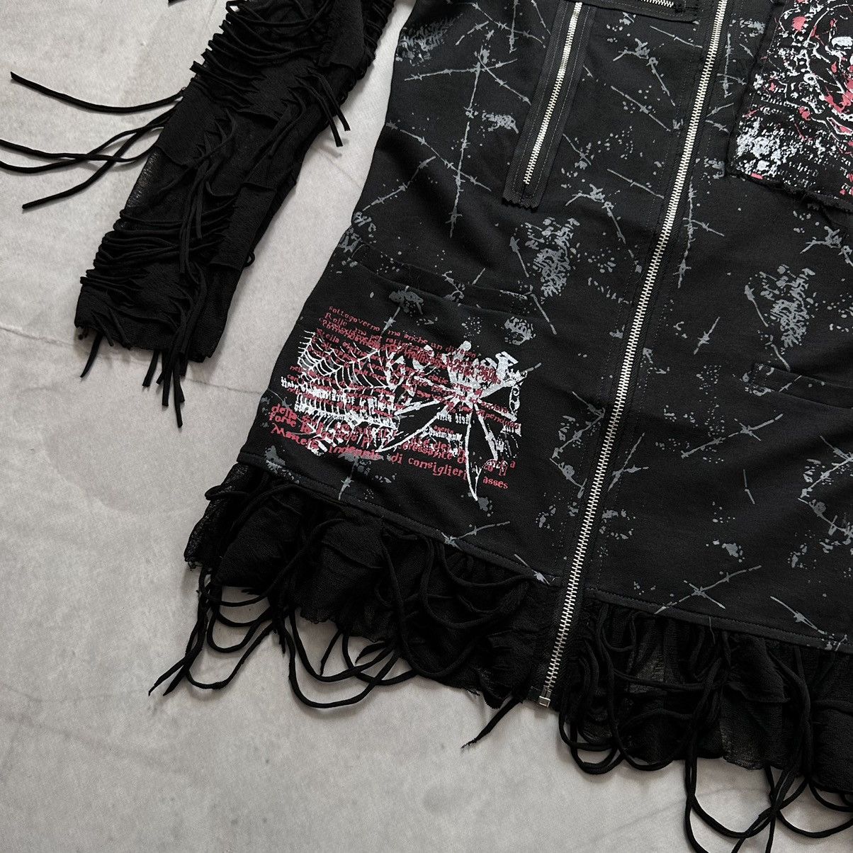 Hysteric Glamour × Undercover Punk Bondage Tripp NYC Impala Style Zip Hoodie Mesh Sleeves Size US S / EU 44-46 / 1 - 5 Thumbnail