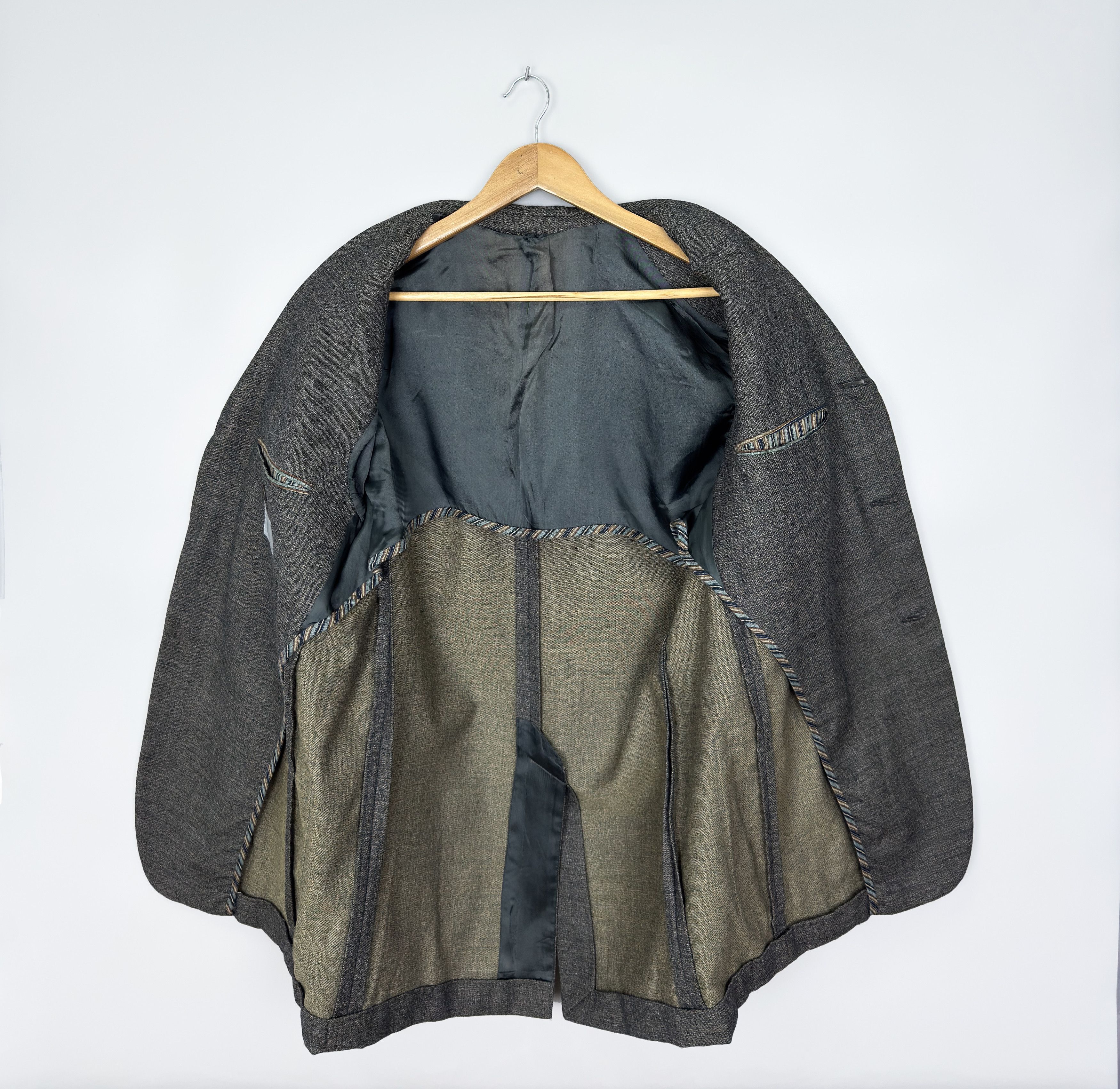 Vintage Missoni Blazer Jacket Sport Coat Grey
