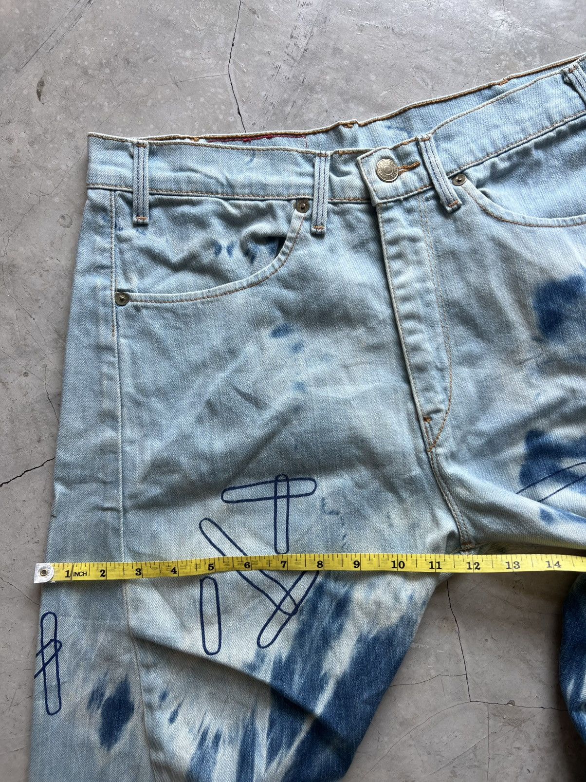 Levi's Rare Levis Engineered Twisted Jeans Tag W31 Actual 31x30.5 Size US 31 - 15 Thumbnail