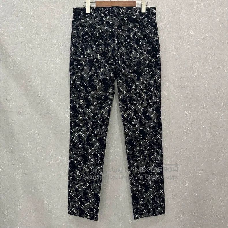 Louis Vuitton Louis Vuitton Old Flower Flocking Full Print Old Flower Pa Size US 30 / EU 46 - 2 Thumbnail