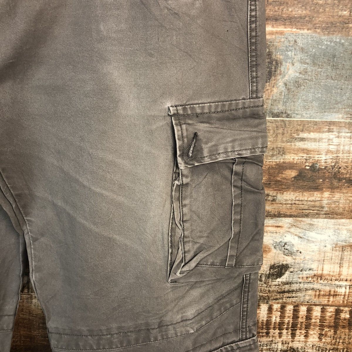 Japanese Brand DL Japanese Brand Brown Cargo Multipocket Pants #C657 Size US 36 / EU 52 - 11 Thumbnail