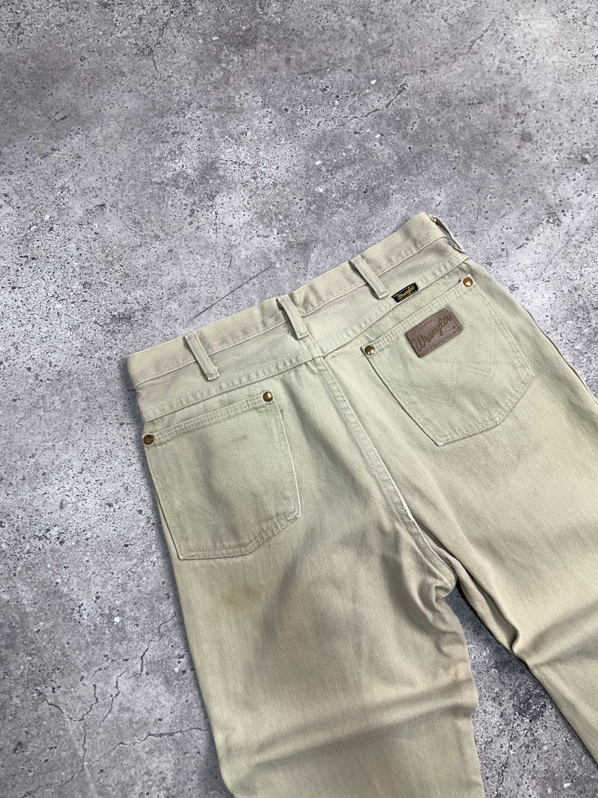 Japanese Brand × Vintage Rare Wrangler 80s pants Japanese style opium faded Size US 34 / EU 50 - 13 Thumbnail