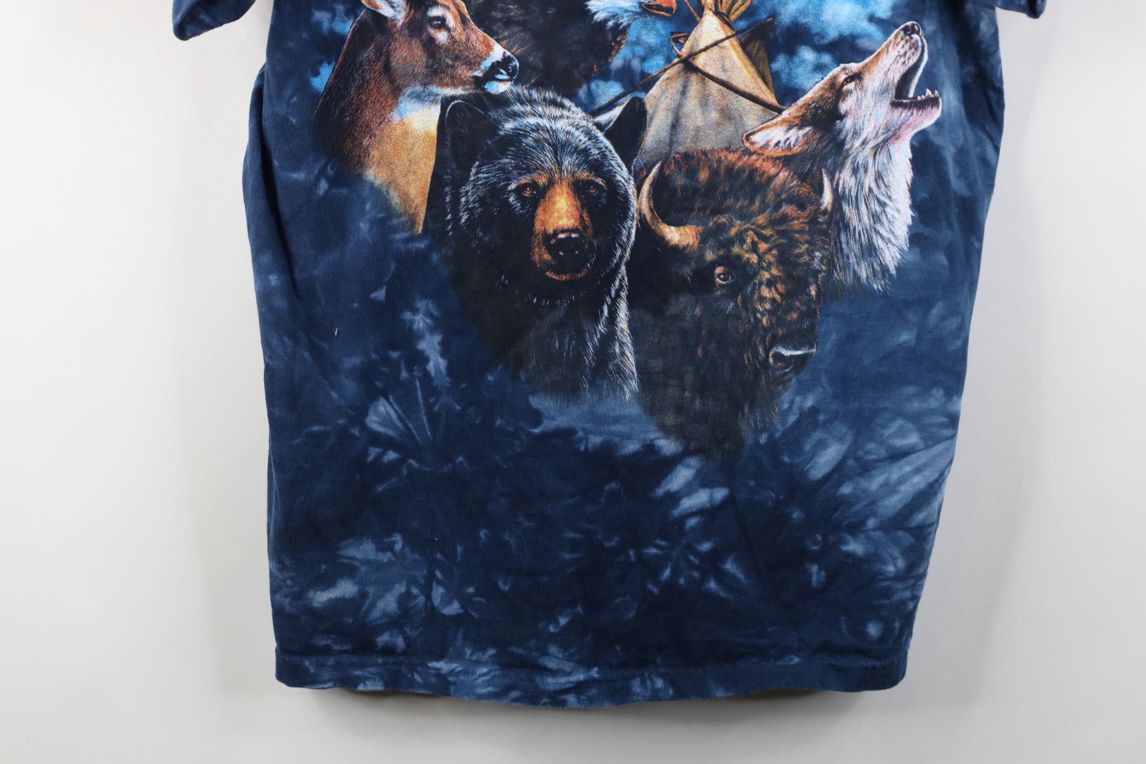 Vintage Vintage 90s Y2K State Park Acid Wash Nature Eagle T-Shirt Size US L / EU 52-54 / 3 - 3 Thumbnail