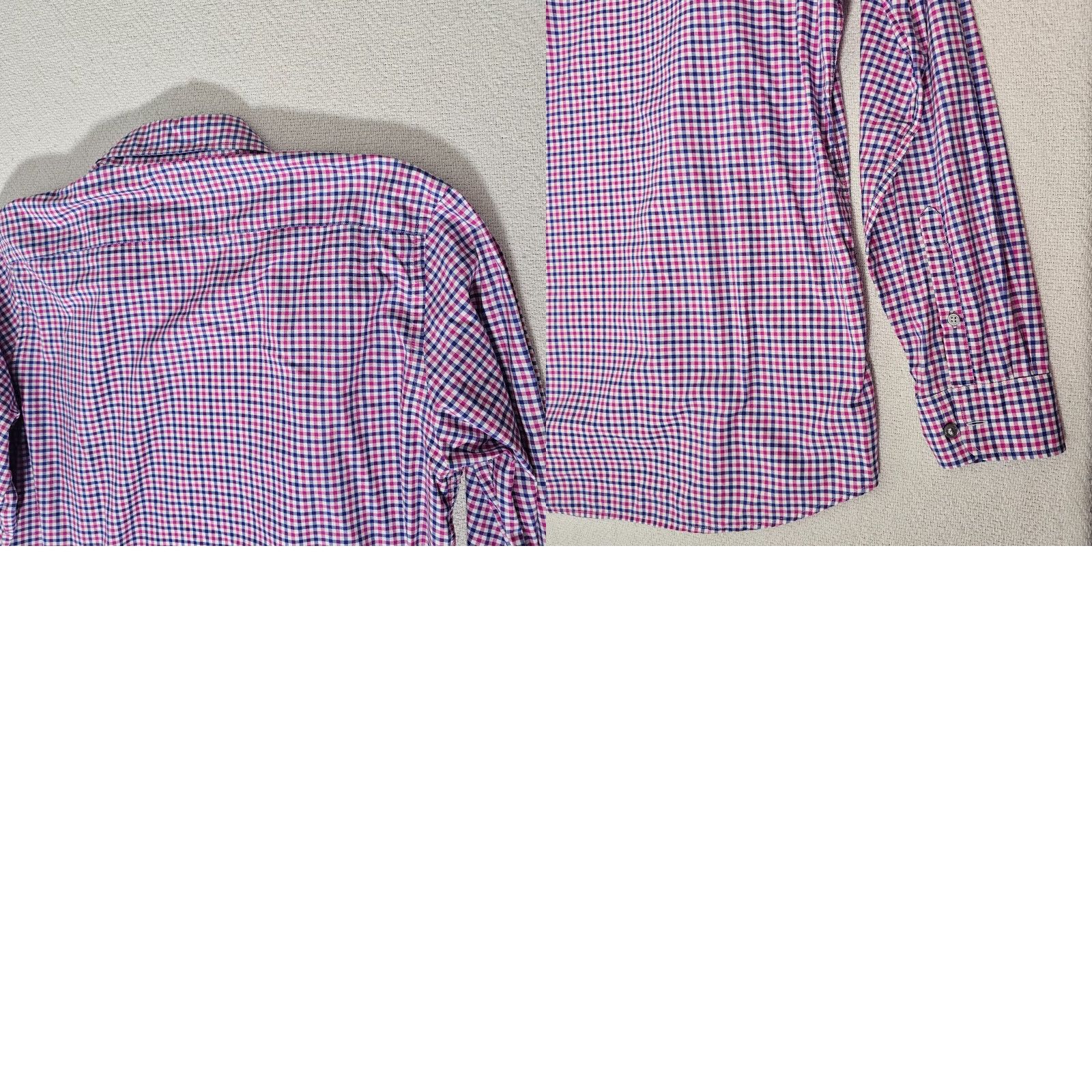 Rodd & Gunn Rodd & Gunn Button-Down Shirt Men M Blue Plaid Italy Long Sleeve Regular Button-Up Collared Modern Vintage: No Size US M / EU 48-50 / 2 - 8 Thumbnail