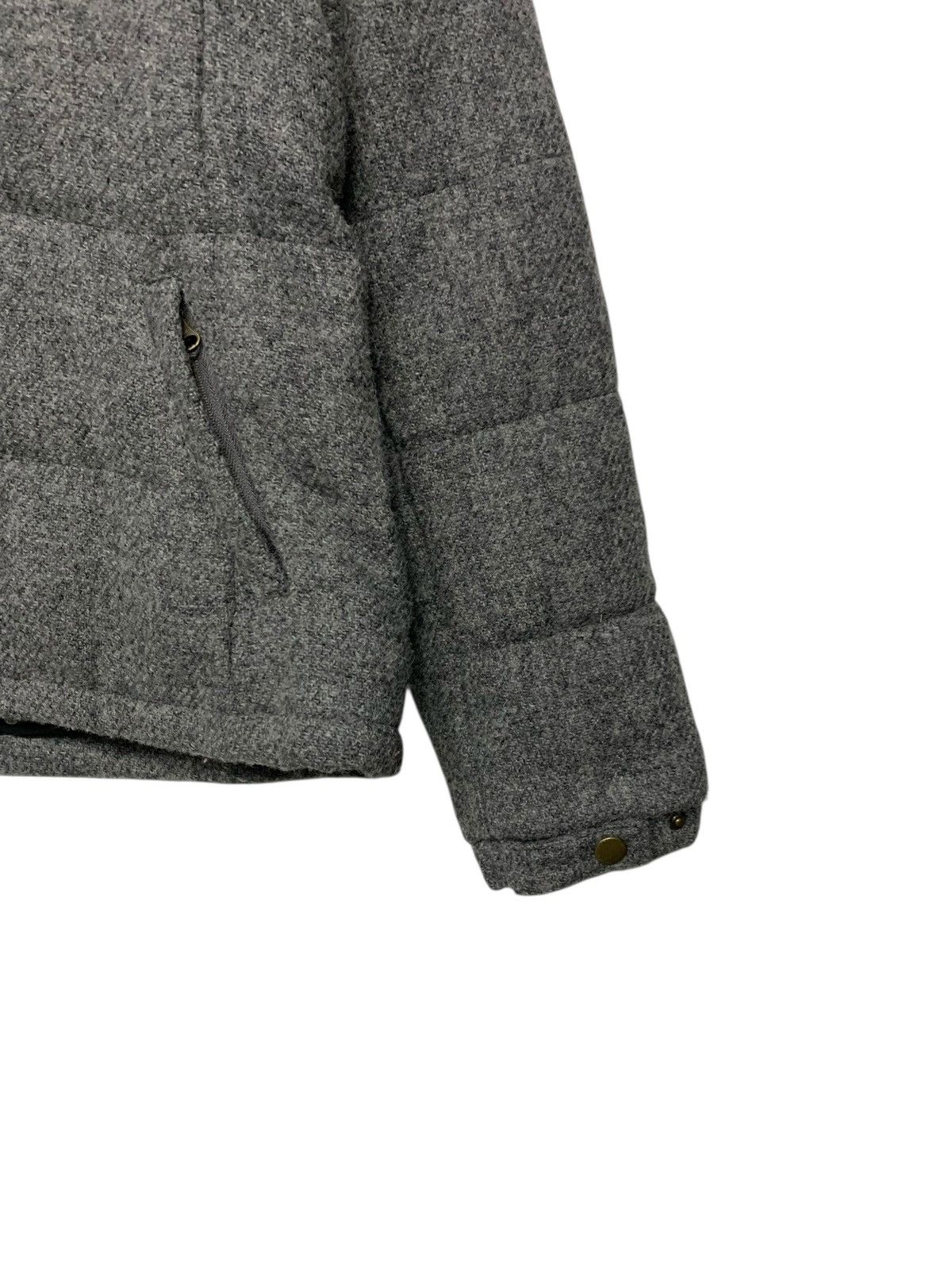 Designer × Harris Tweed × Japanese Brand Rare Harris Tweed X Earth Music & Ecology Fur Wool Jacket Size M / US 6-8 / IT 42-44 - 6 Thumbnail
