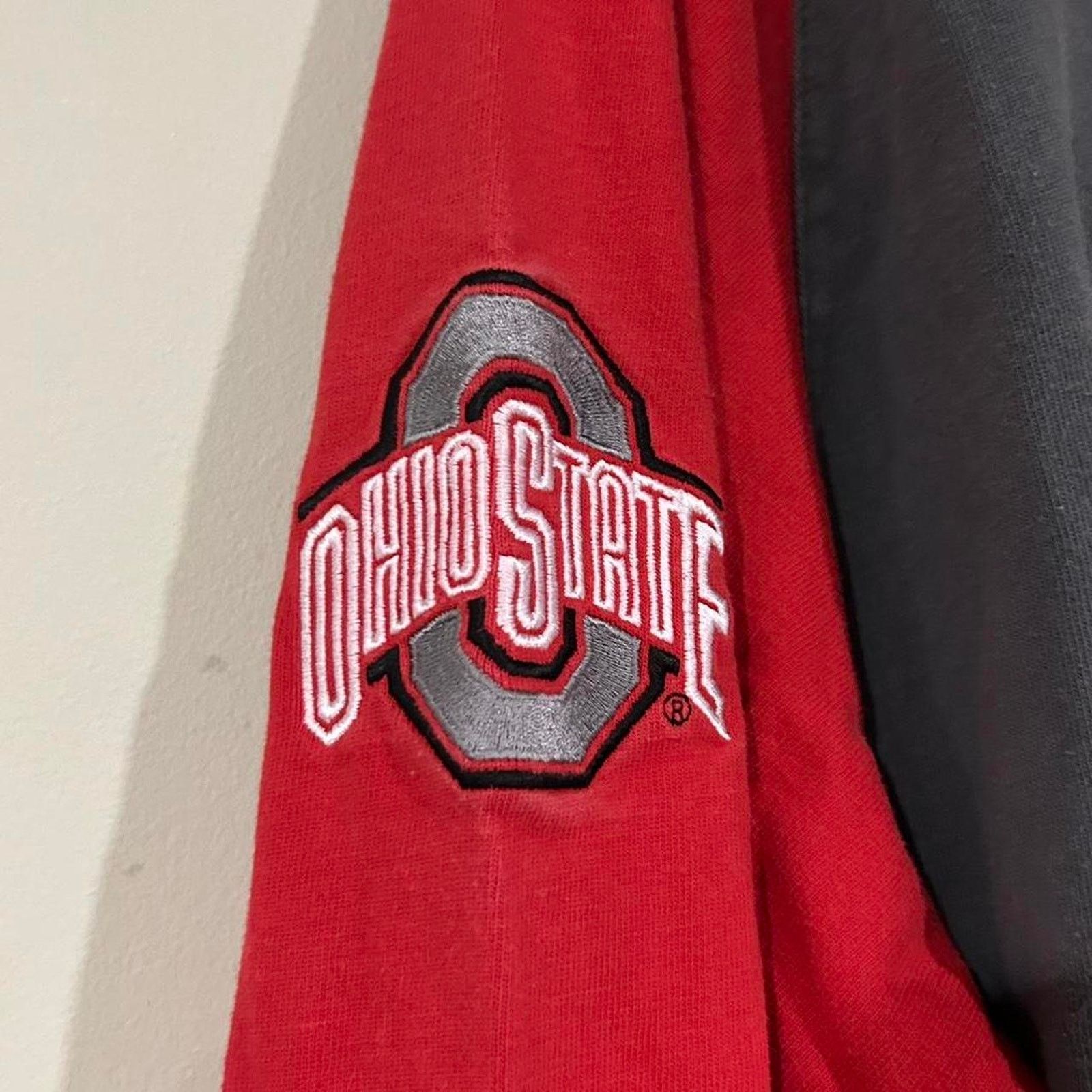 Nike Vintage Nike Ohio State Buckeyes Long Sleeve Shirt Size US XL / EU 56 / 4 - 3 Thumbnail