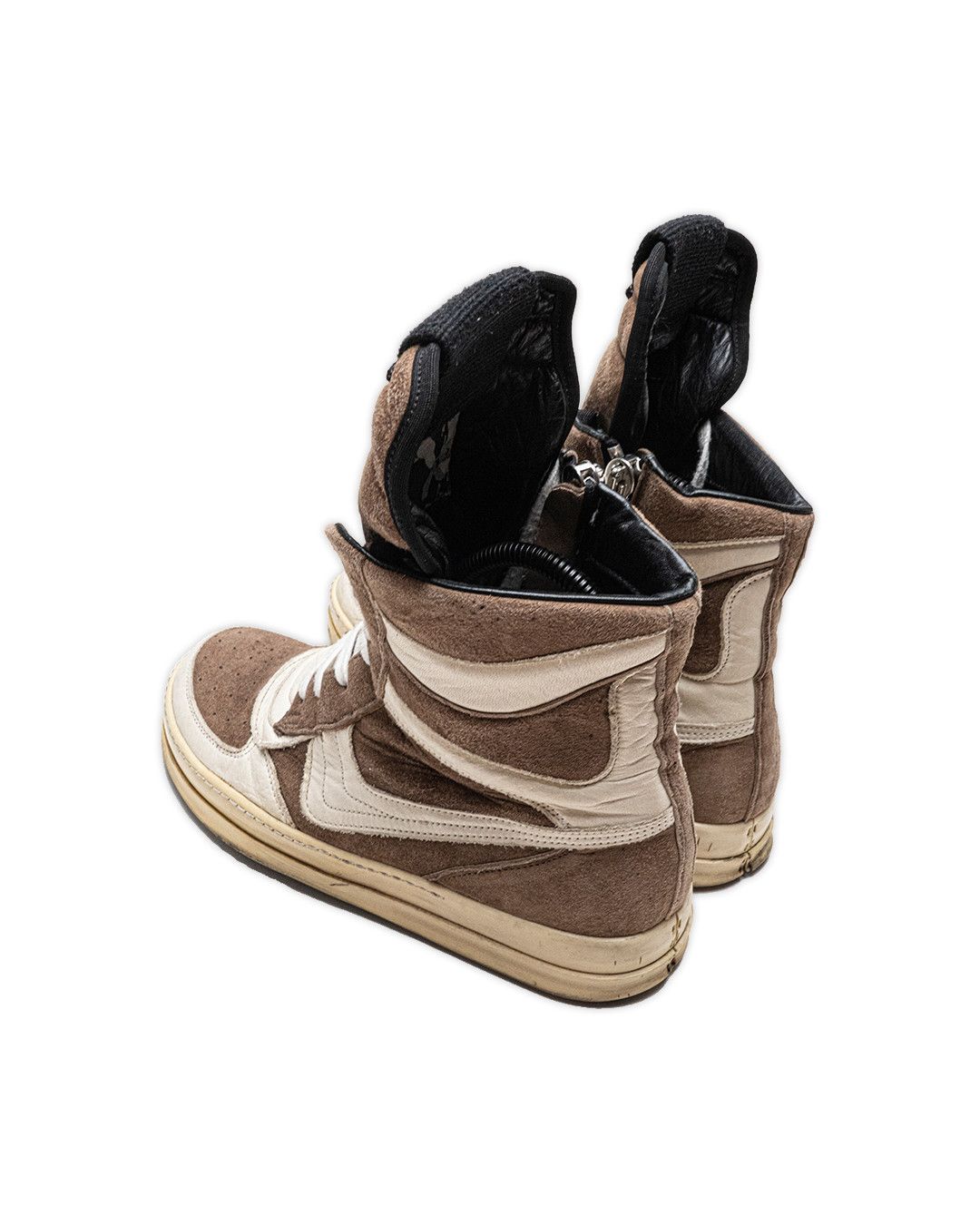 Rick Owens × Rick Owens Drkshdw Dusk Dunks, Original Sole Size US 9 / EU 42 - 3 Thumbnail