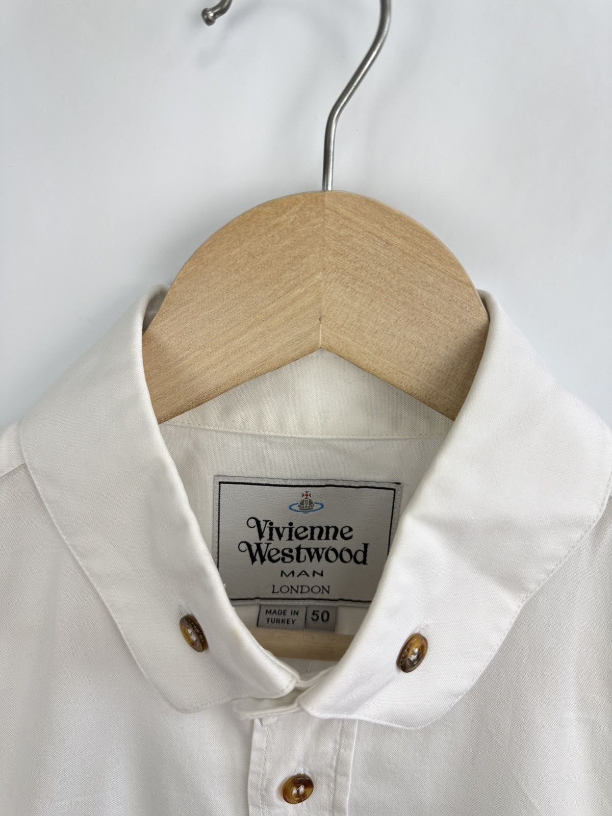 Vivienne Westwood 🇮🇹 Vivienne Westwood Luxury Shirt Rare Retro Hype Y2K Size US M / EU 48-50 / 2 - 5 Thumbnail