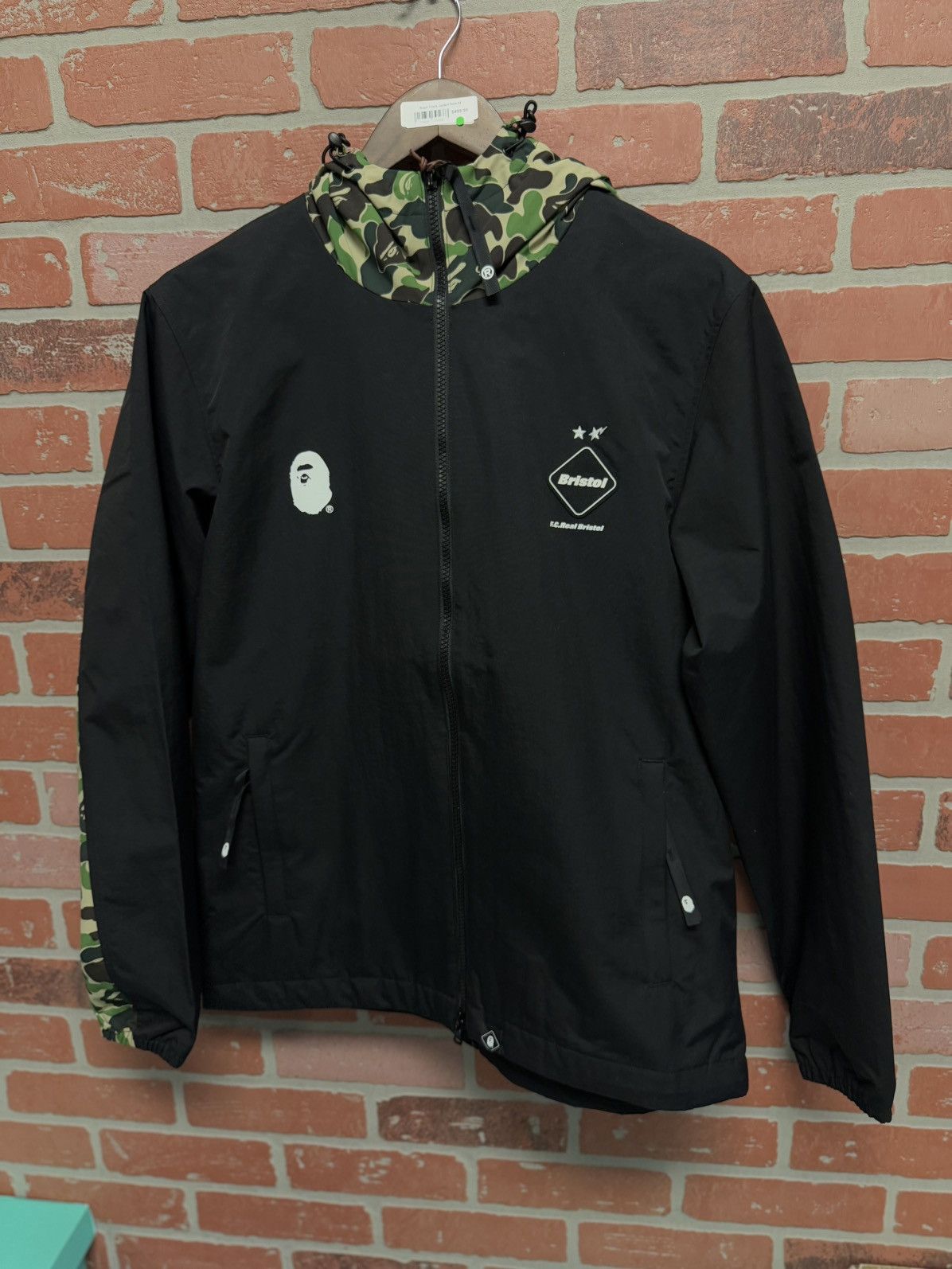Bape × F.C.R.B Bape x FCRB Bape Wind Breaker Jacket Size M (NEW) Size US M / EU 48-50 / 2 - 2 Thumbnail