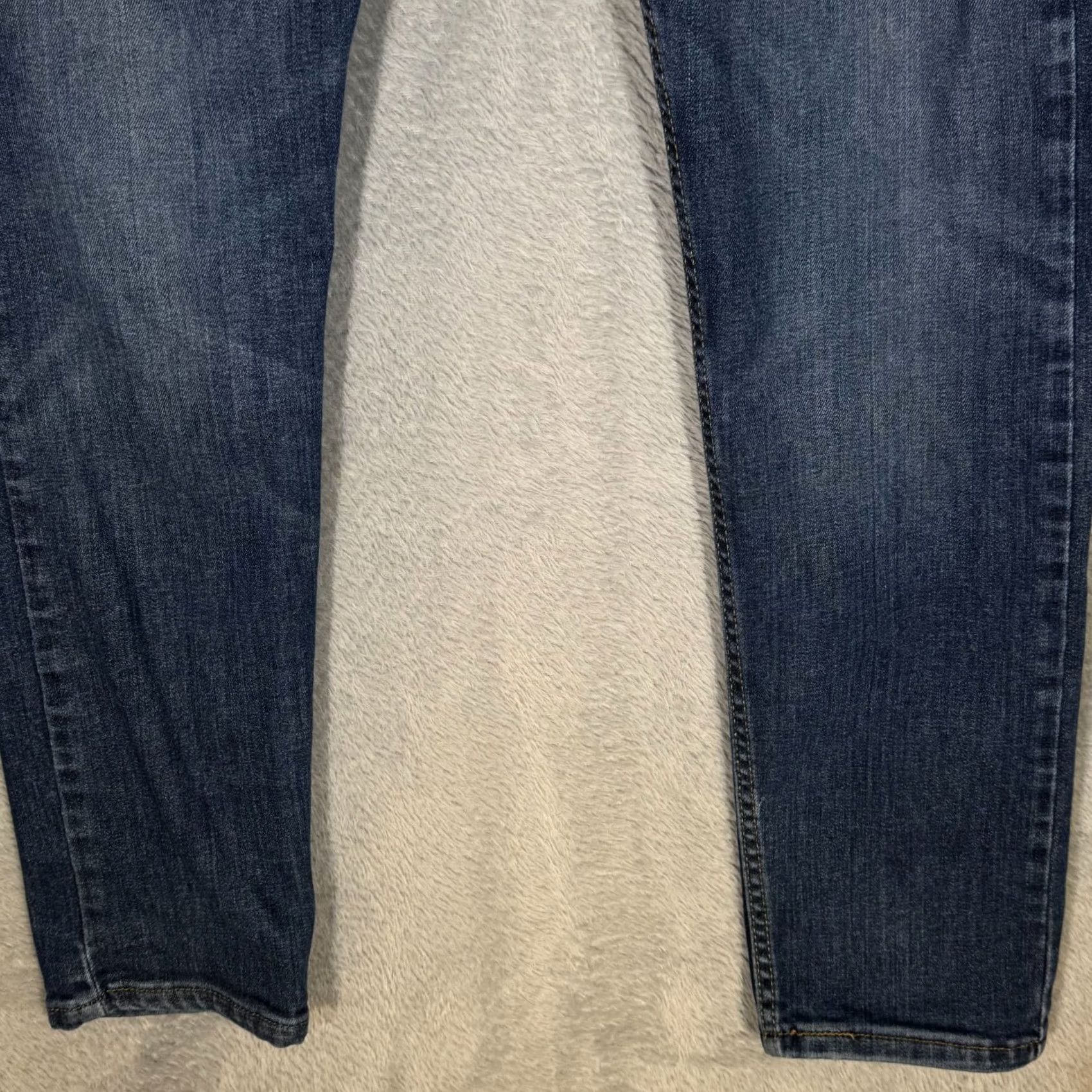 Levi's Levi’s 502 Jeans Men’s 30x28 Blue Denim Stretch Mid-Rise Straight Leg Regular Fit Size US 30 / EU 46 - 5 Thumbnail