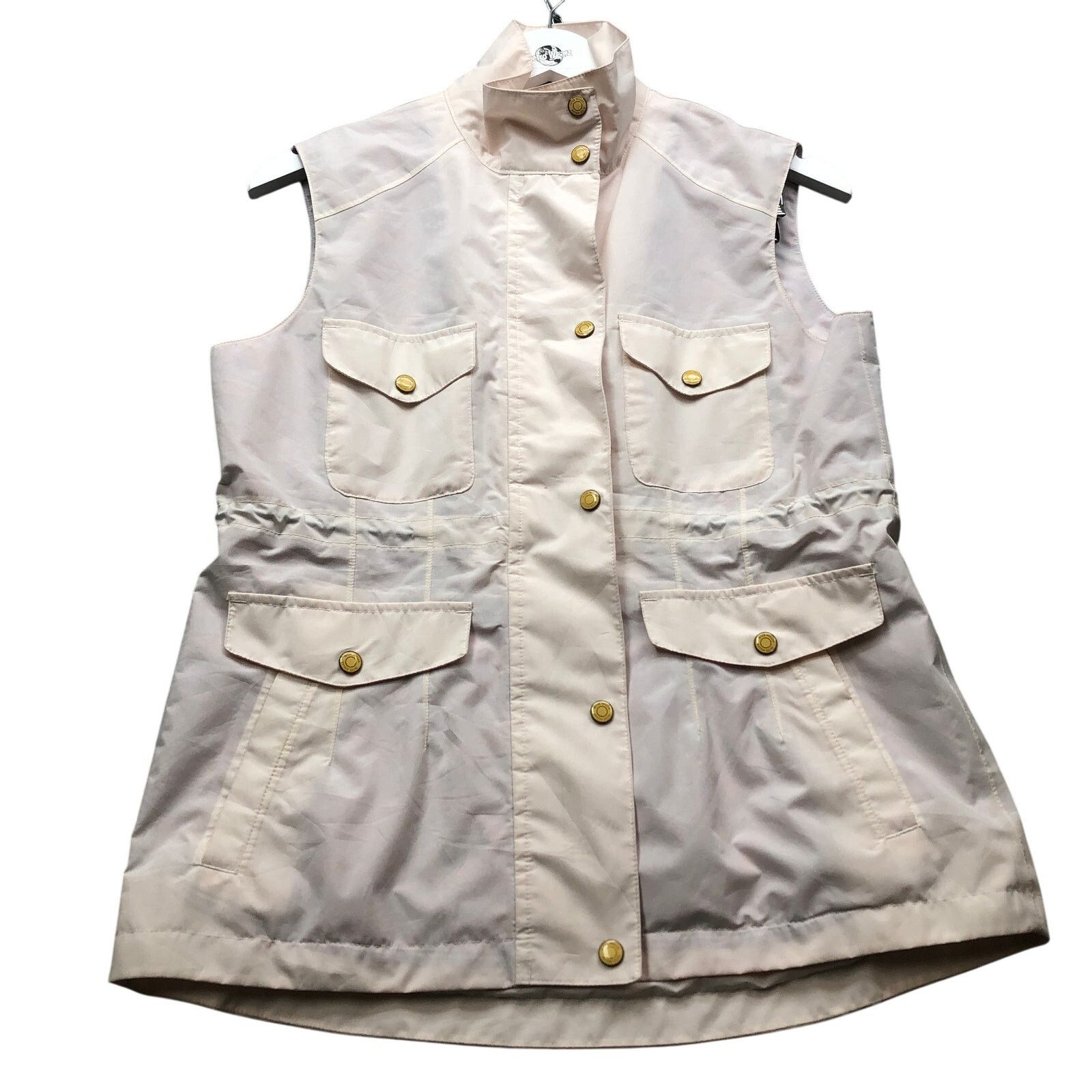 Peter Millar Peter Millar Element Water Vest Jacket Women Small S White Size S / US 4 / IT 40 - 1 Thumbnail