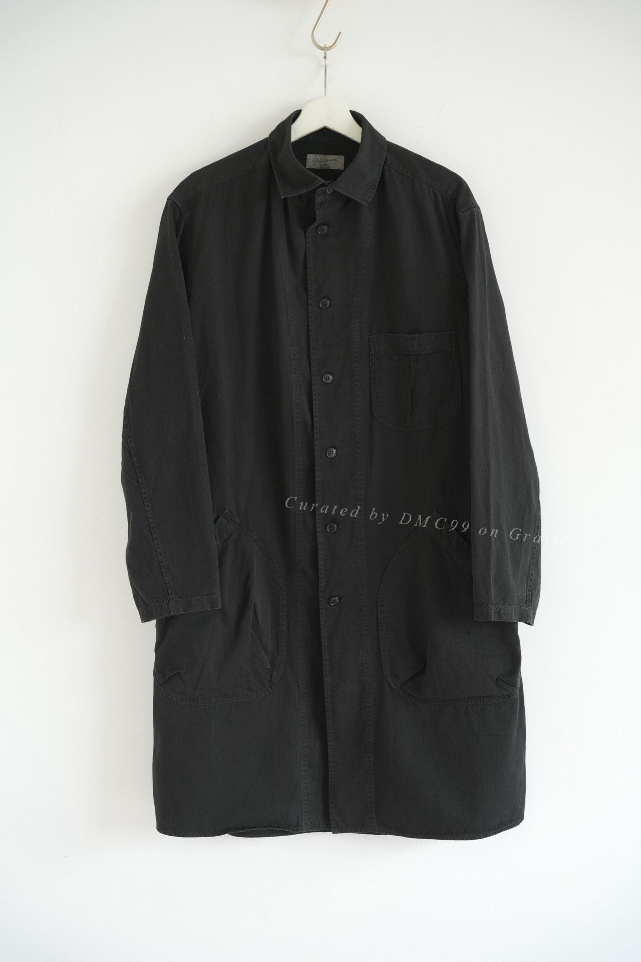 Yohji Yamamoto Yohji Yamamoto 2016AW Double Pocket Long Shirt Size US L / EU 52-54 / 3 - 1 Thumbnail
