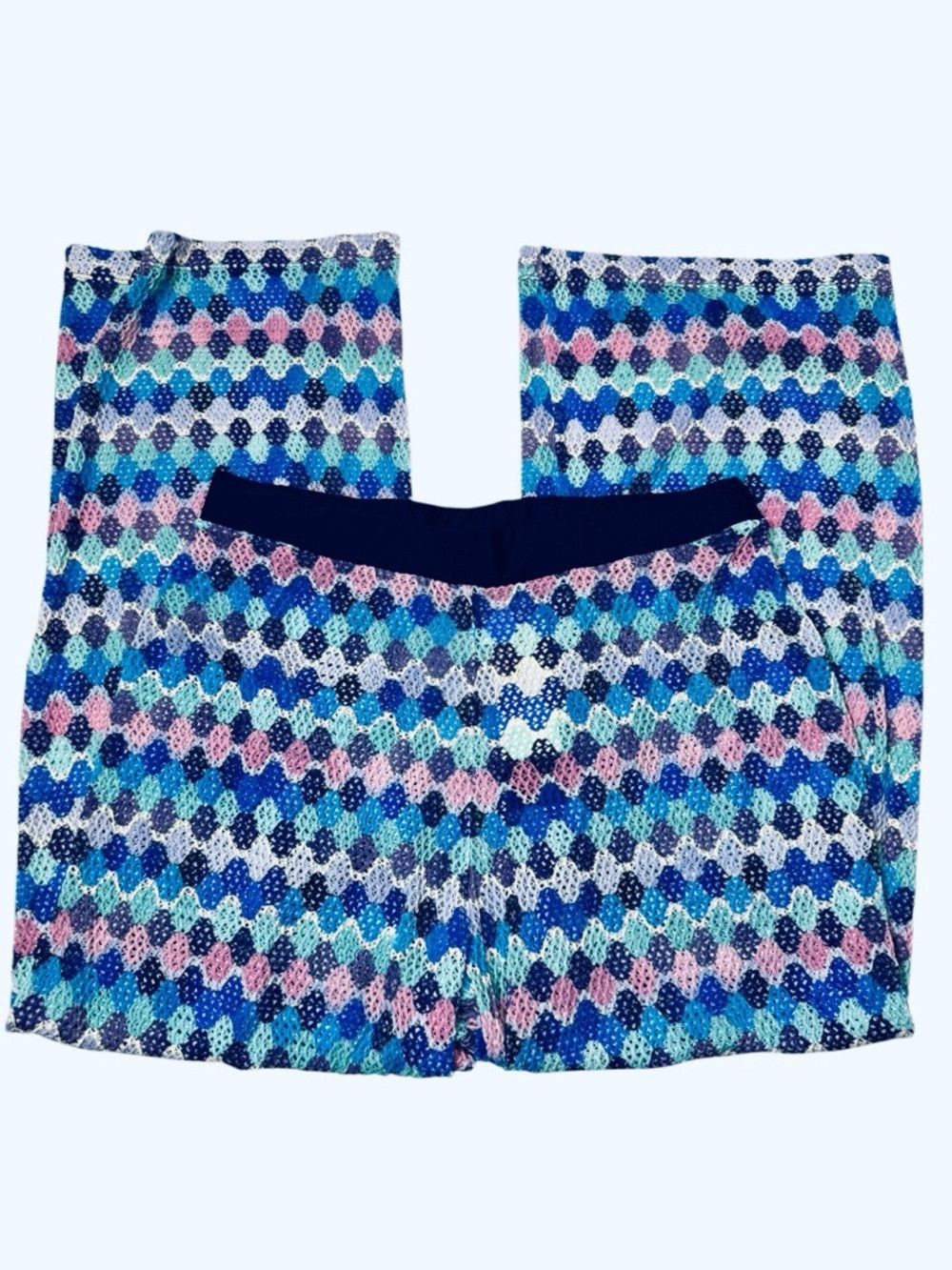 Other NWT New $138 Gottex Retro Riviera Netted Crochet Beach Pant Size 38" / US 16 / IT 52 - 4 Thumbnail