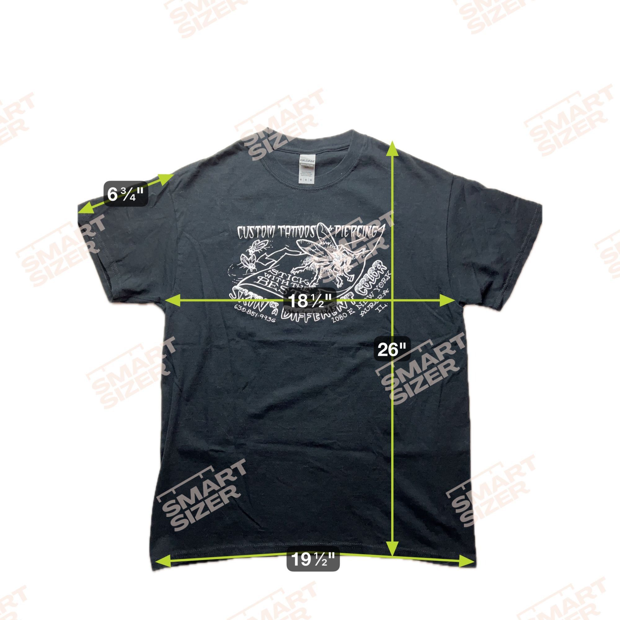Gildan Skin Of A Different Color Tattoo & Piercing M T-Shirt Shirt Size US M / EU 48-50 / 2 - 5 Thumbnail