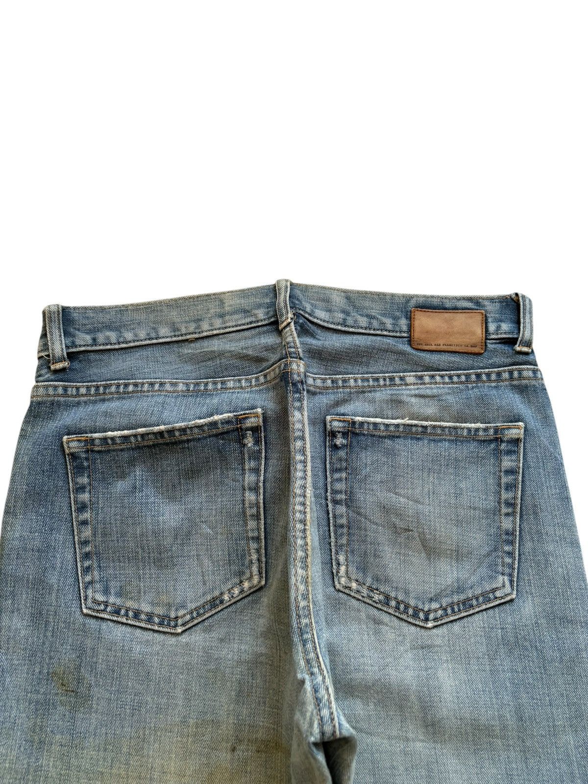 Gap Vintage Gap Faded Mud Wash Bootcut Jeans Size US 31 - 8 Thumbnail