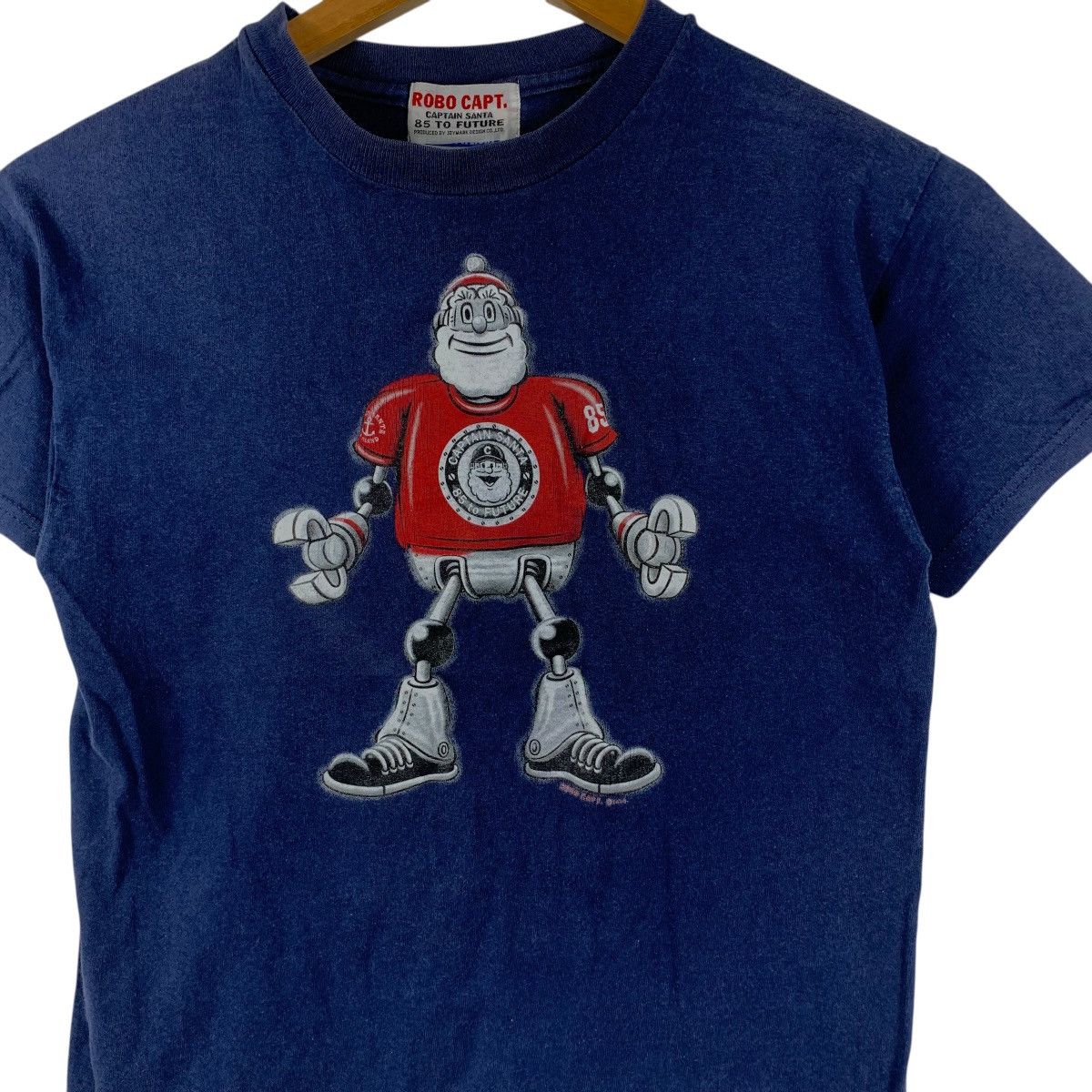 Vintage Vintage 90’ CAPTAIN SANTA ROBO Droid Tee Shirt Top Cartoon Size XS / US 0-2 / IT 36-38 - 5 Thumbnail