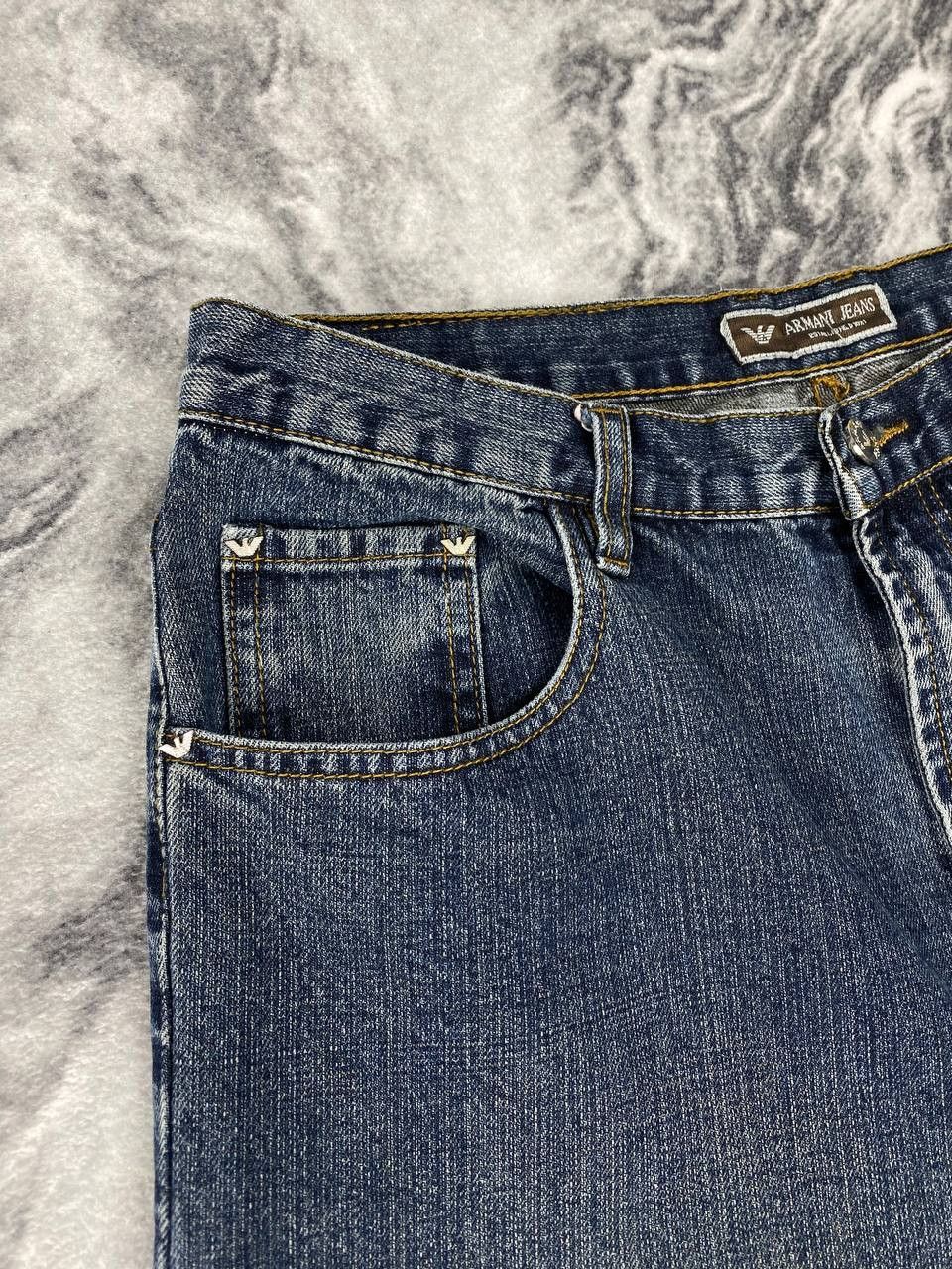 Armani Vintage Armani Denim Baggy Jeans Size US 34 / EU 50 - 9 Thumbnail