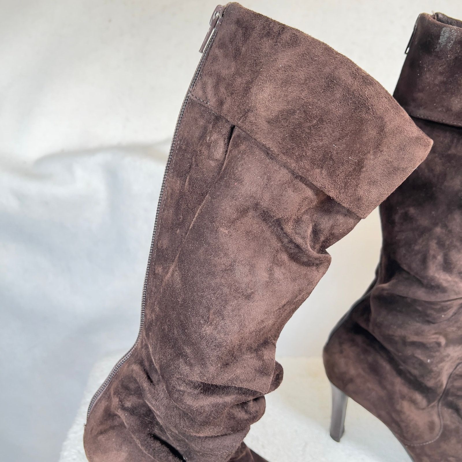 Other White Mountain Genuin Suede Leather Thigh Boot Carson B32696 Size US 8 / IT 38 - 6 Thumbnail