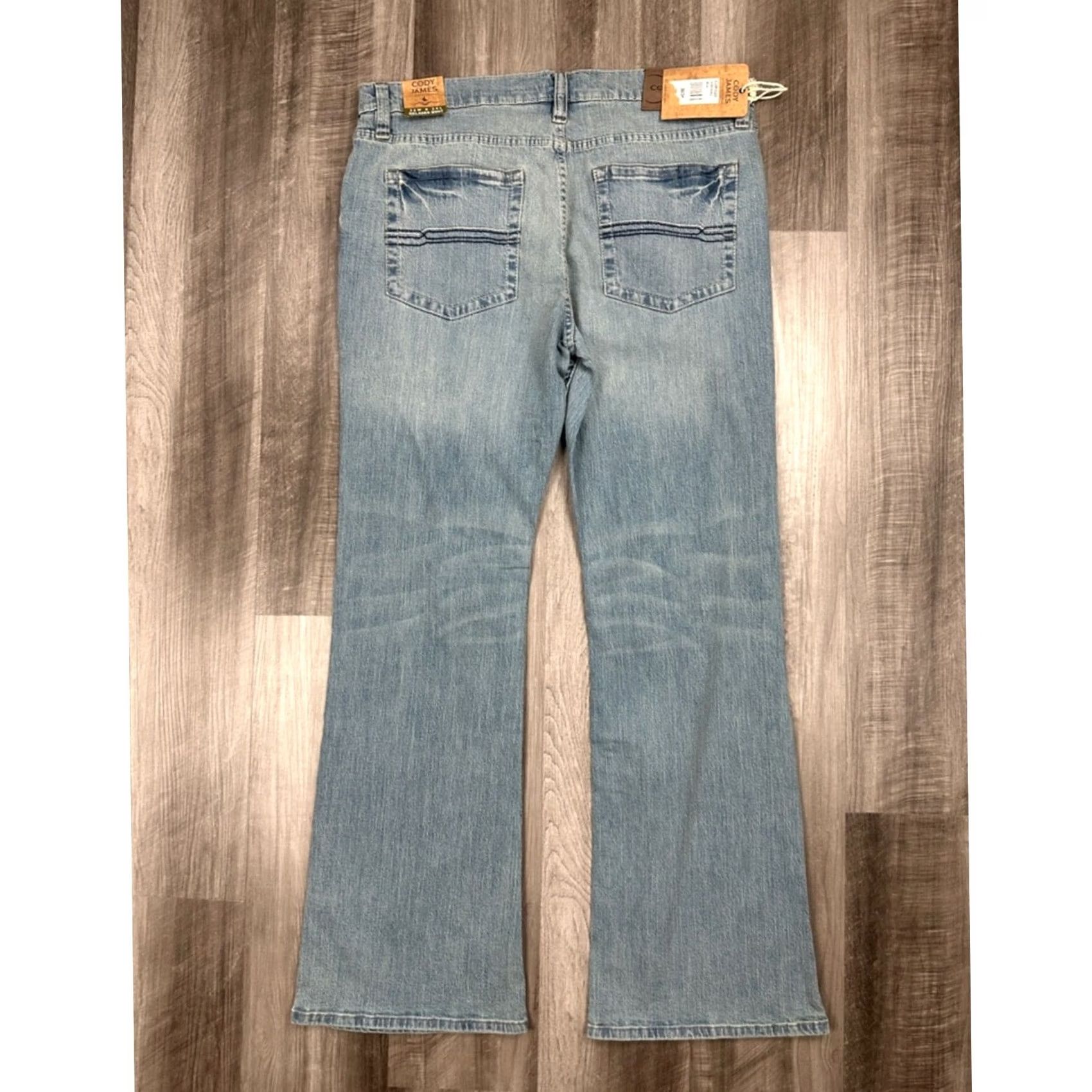 Cody James Cody James Jeans Bootcut 36 Regular Men Blue 34 Inseam NWT Size US 36 / EU 52 - 2 Thumbnail