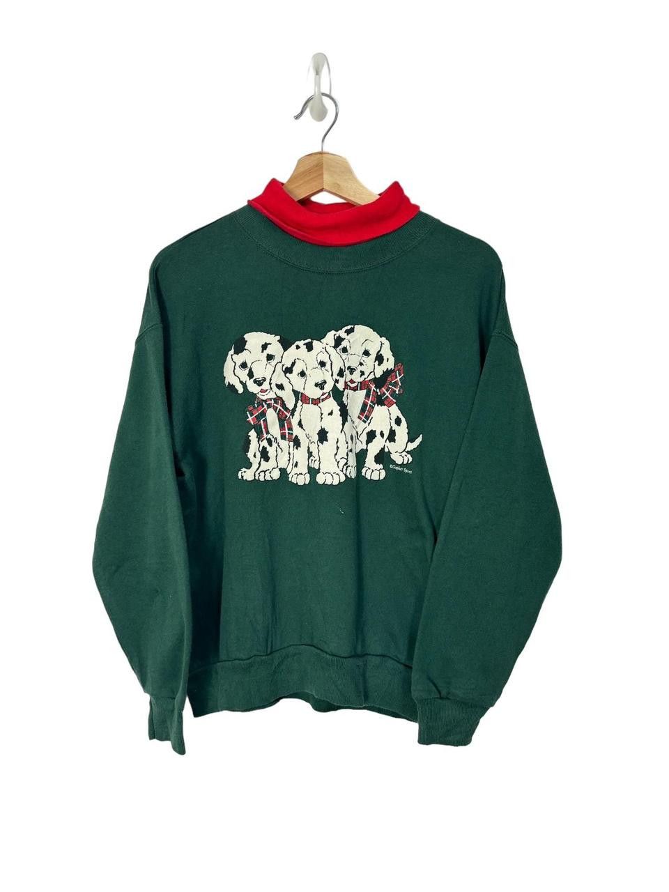 Vintage Vintage 101 Dalmatians sweater size: M Size M / US 6-8 / IT 42-44 - 1 Thumbnail