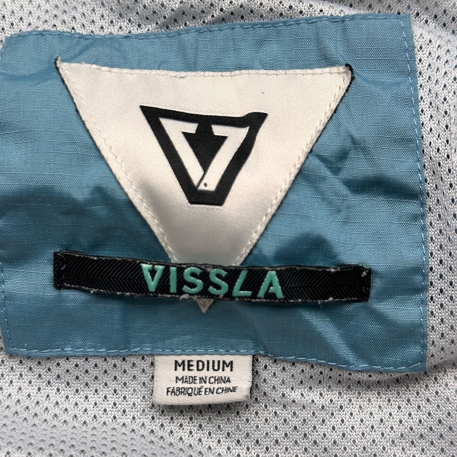 Vissla Vissla Camper Eco Windbreaker Jacket Men Medium Vintage Size US M / EU 48-50 / 2 - 2 Thumbnail