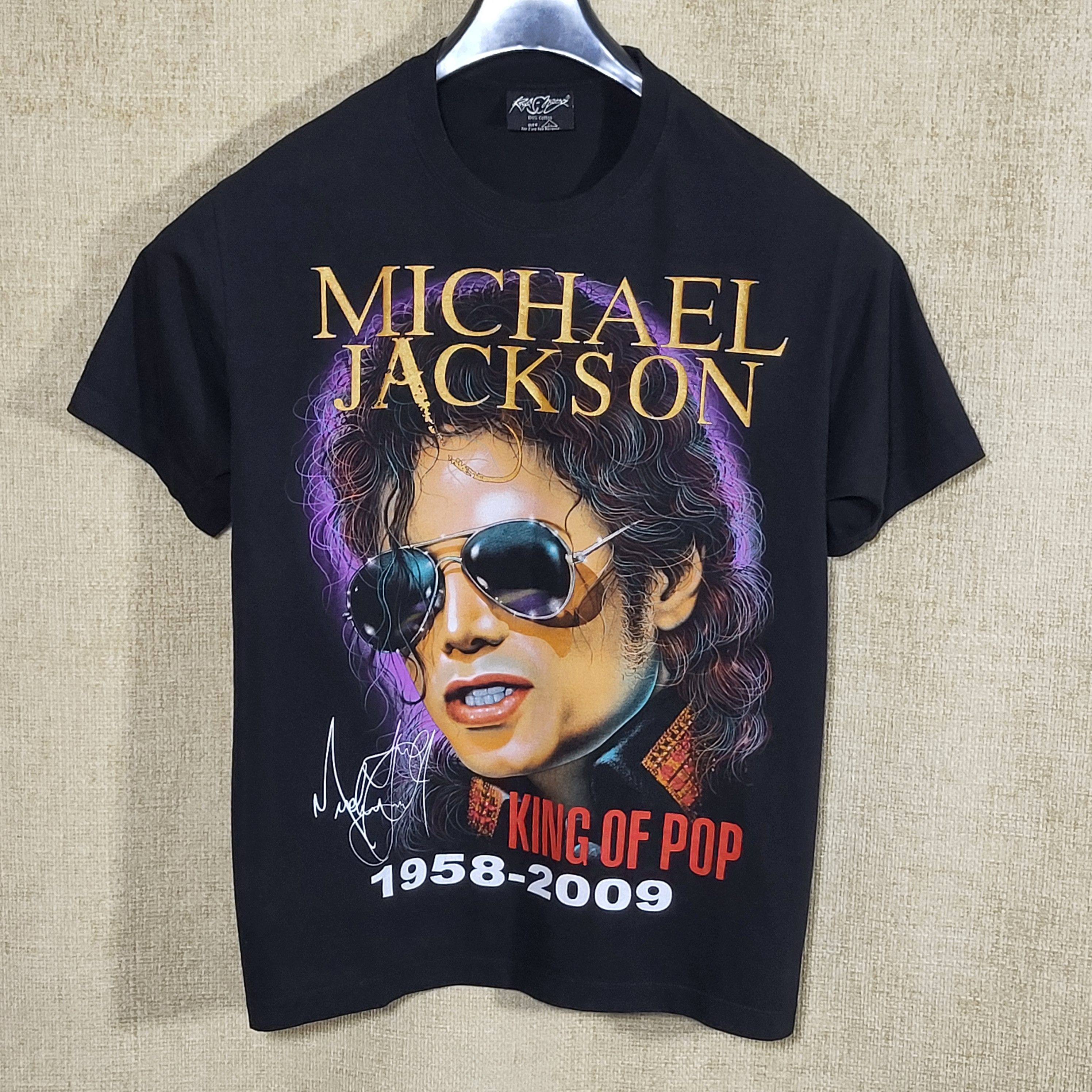 Michael Jackson Rare Michael Jackson t shirt big logo vintage Size US L / EU 52-54 / 3 - 1 Thumbnail