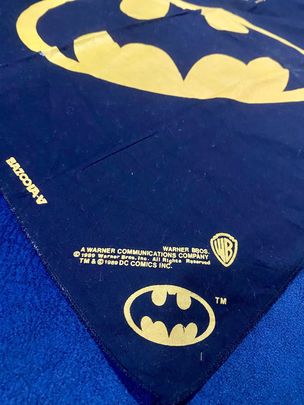 DC Comics × Marvel Comics × Vintage vtg 1989 batman pocket square Size ONE SIZE - 2 Thumbnail