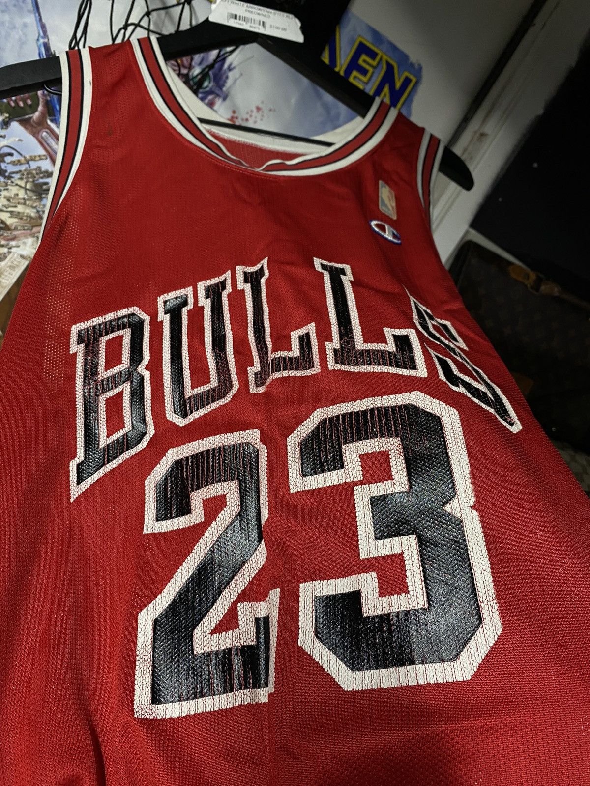 Champion × NBA × Vintage Vintage 90’s Bulls Champion Michael Jordan Jersey Large Size US L / EU 52-54 / 3 - 4 Thumbnail