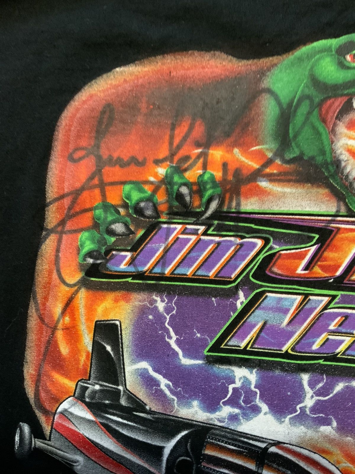 Other Jim “Jet” Neilson World Record Holder Autographed T-Shirt Size US XL / EU 56 / 4 - 6 Thumbnail