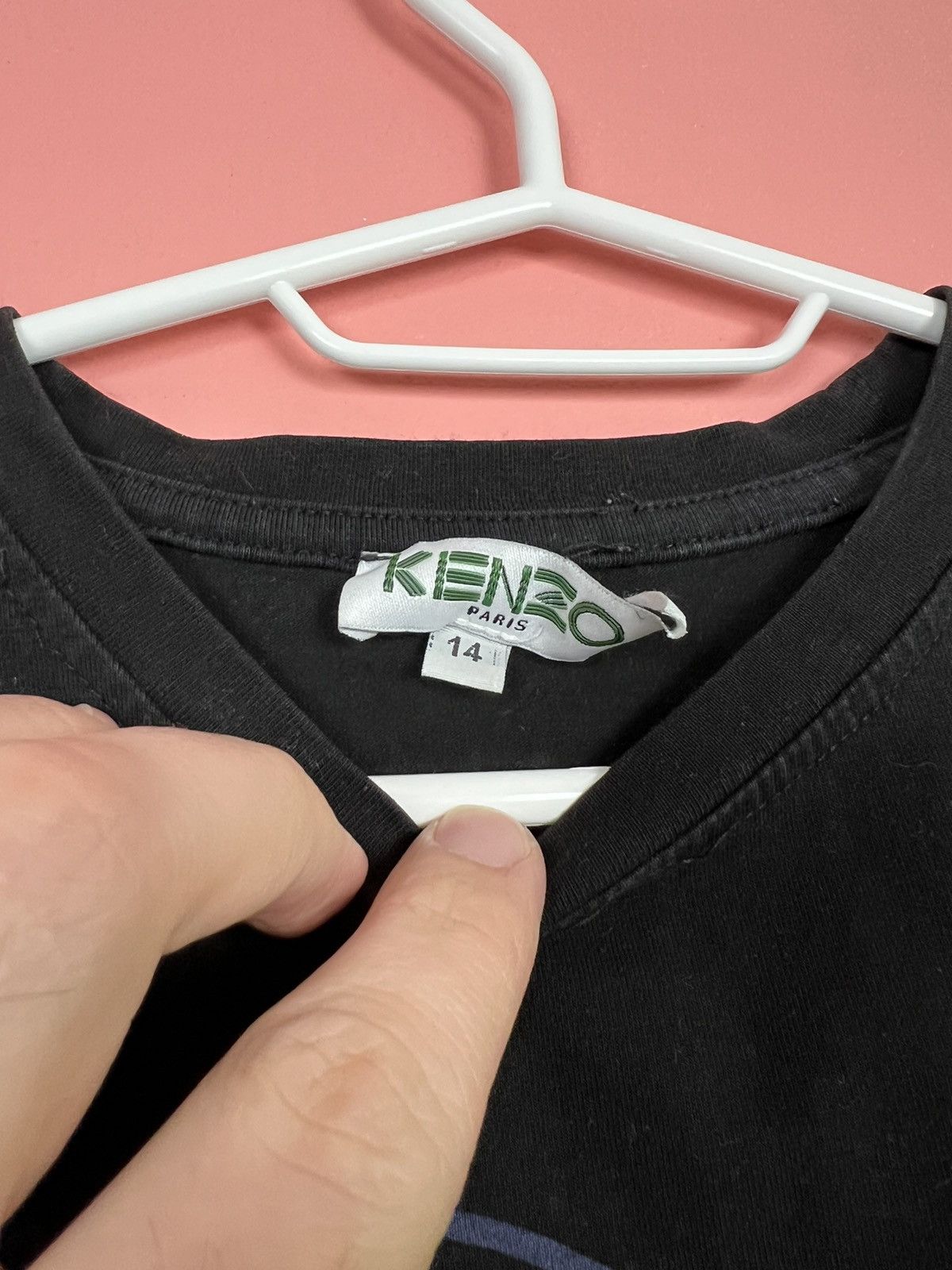 Kenzo Kenzo tee shirt logo y2k sale kids size Size US XS / EU 42 / 0 - 3 Thumbnail